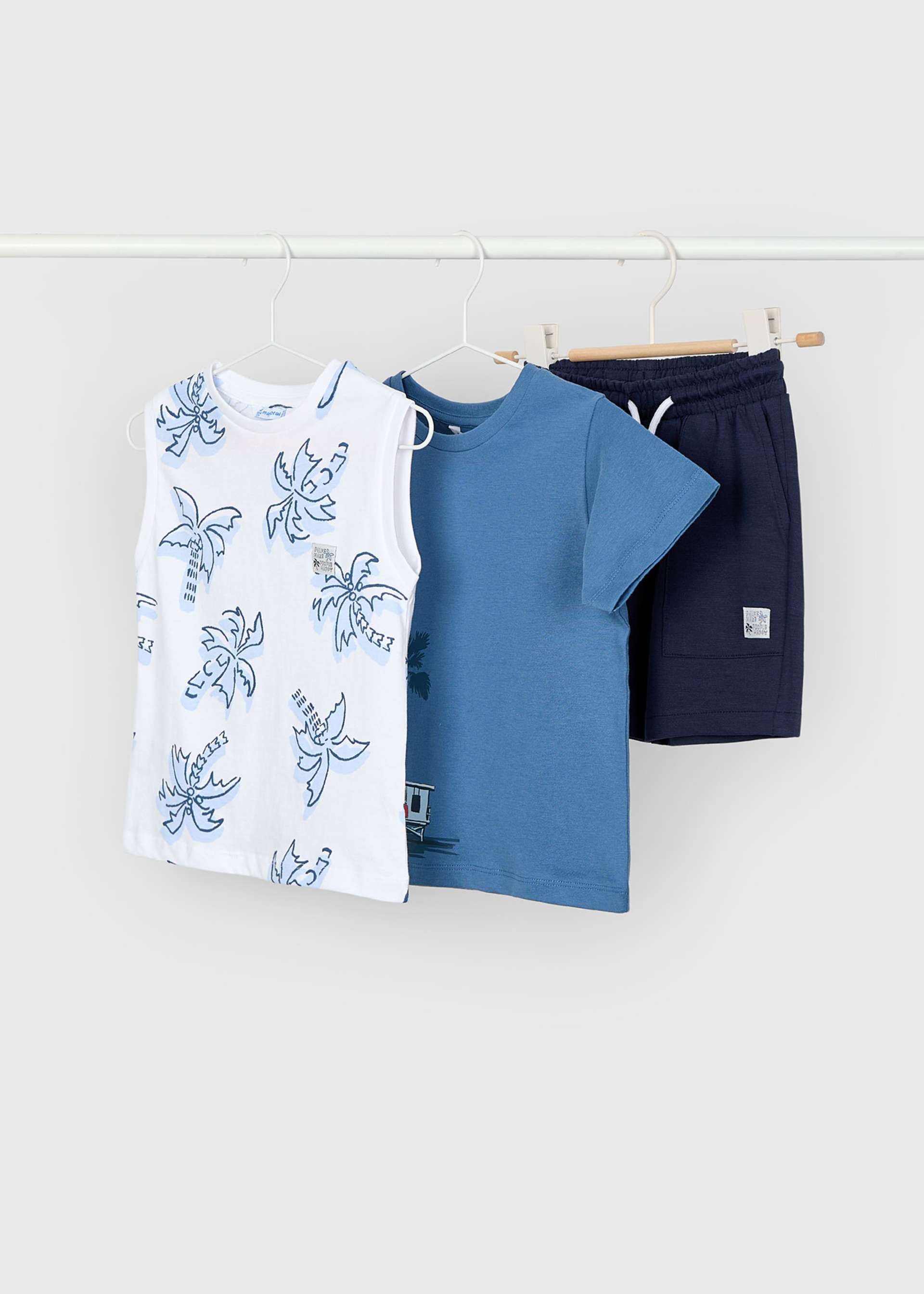 Ensemble 3 pièces palmier garçon Ensemble 3 pièces palmier garçon