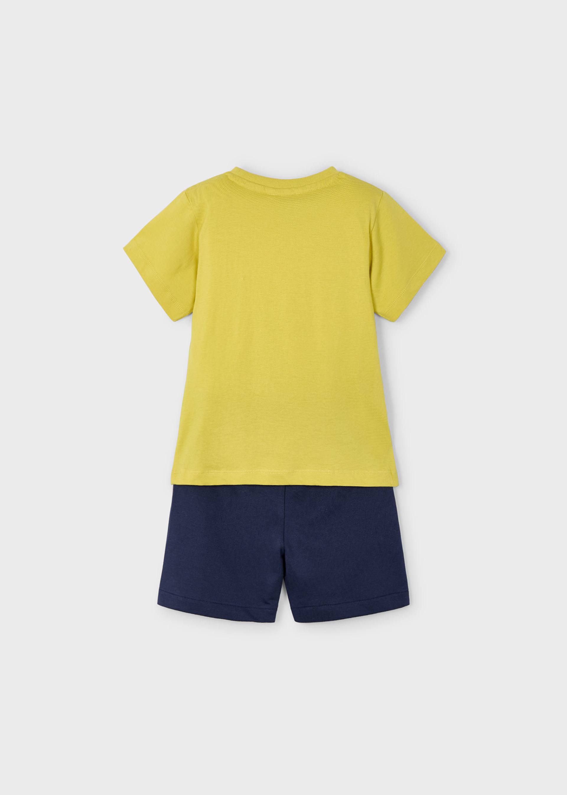 Boy turtle print shorts and t-shirt set Boy turtle print shorts and t-shirt set