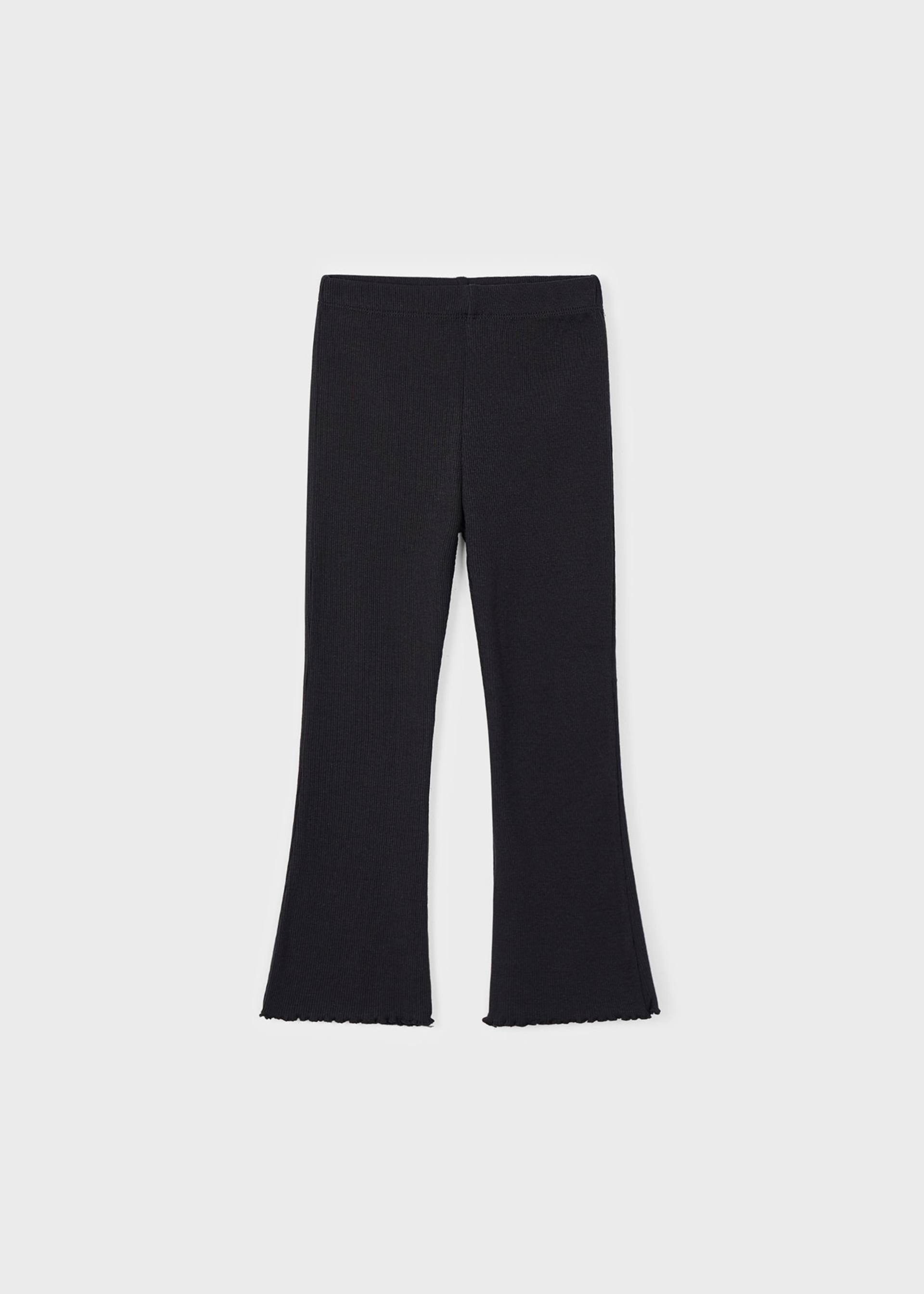 Legging acampanado canalé niña Legging acampanado canalé niña