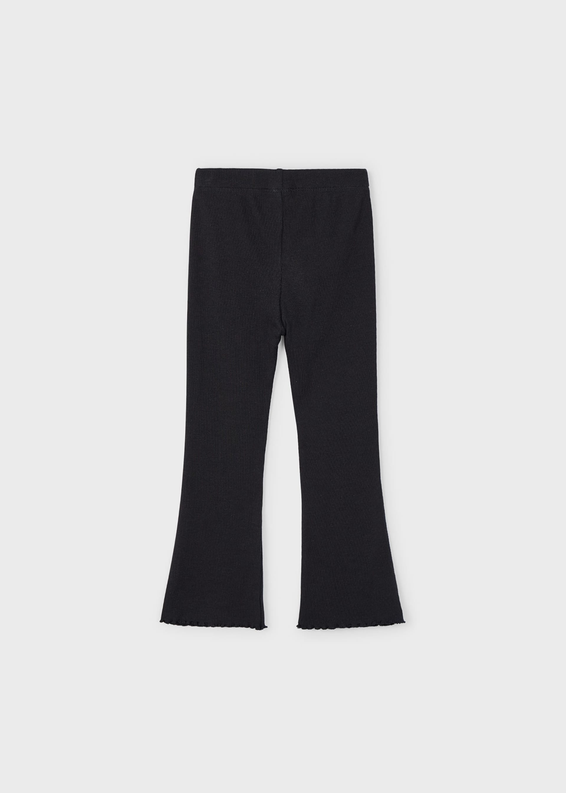 Legginsy rozszerzane w prążki dla dziewczynki Legginsy rozszerzane w prążki dla dziewczynki