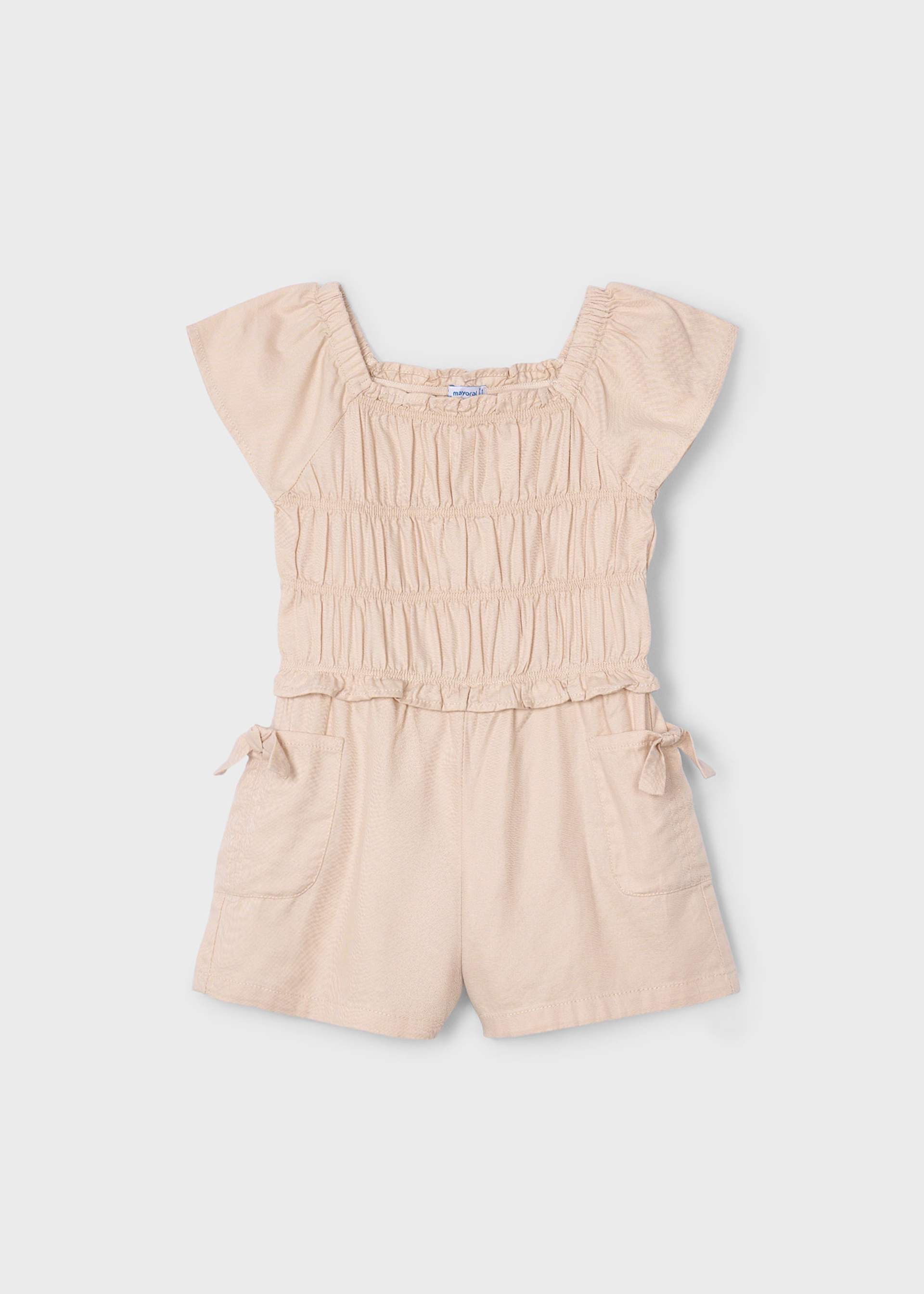 Girl ruched playsuit Girl ruched playsuit