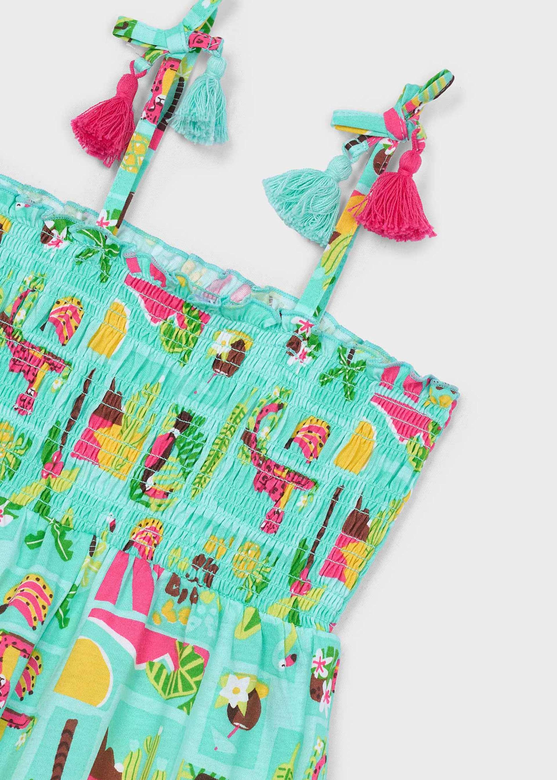 Girl print playsuit Girl print playsuit