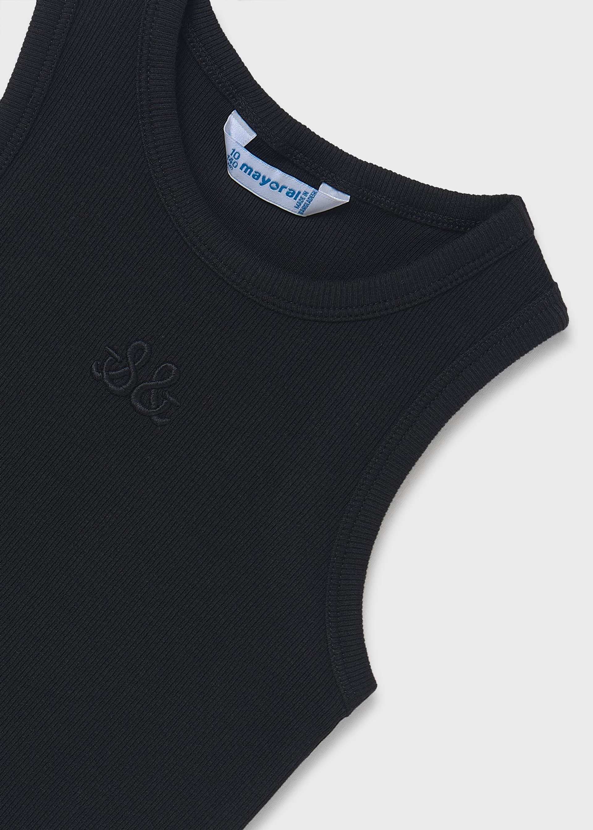 Girl embroidered strappy top Girl embroidered strappy top