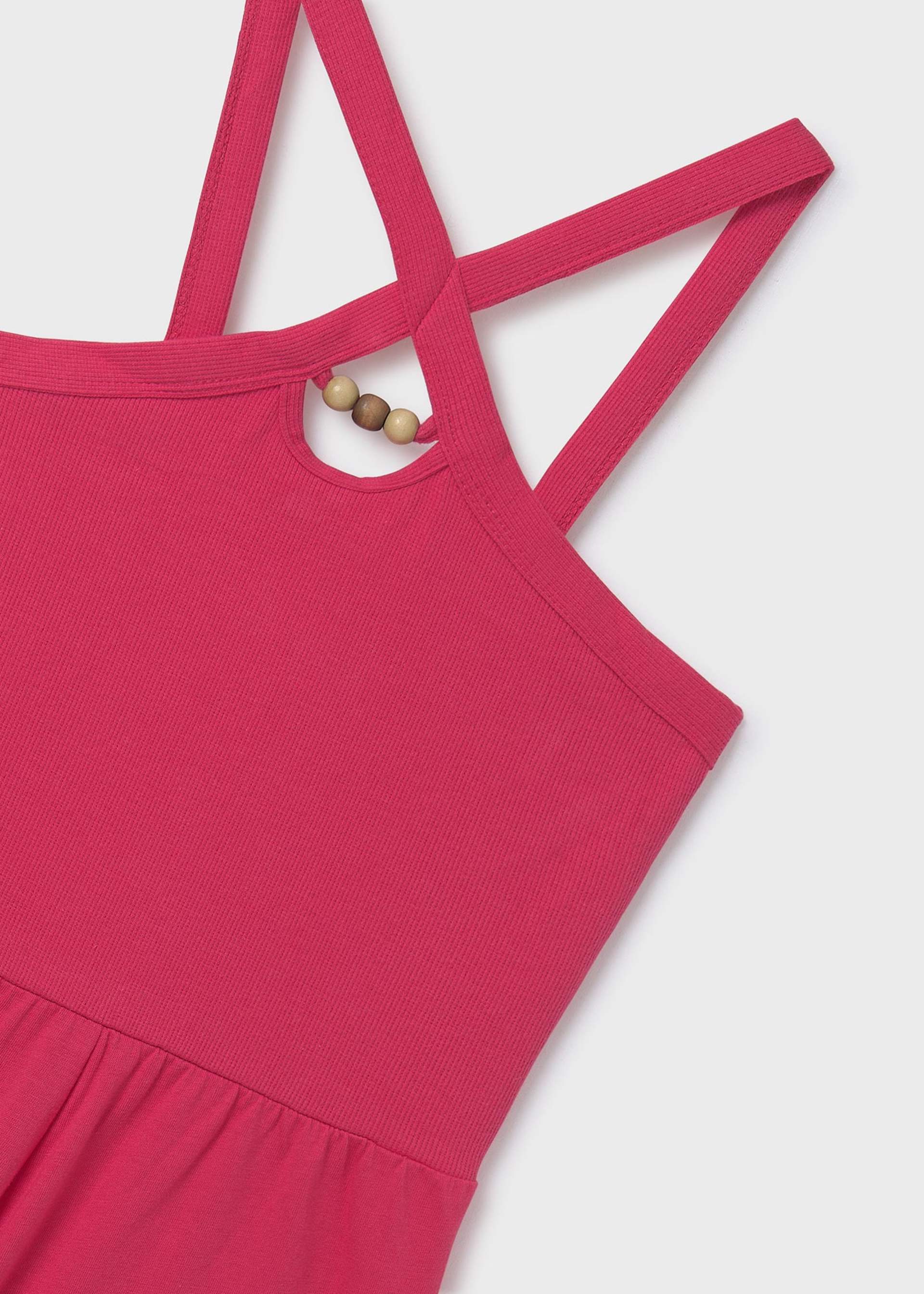 Tuta bretelle incrocio ragazza