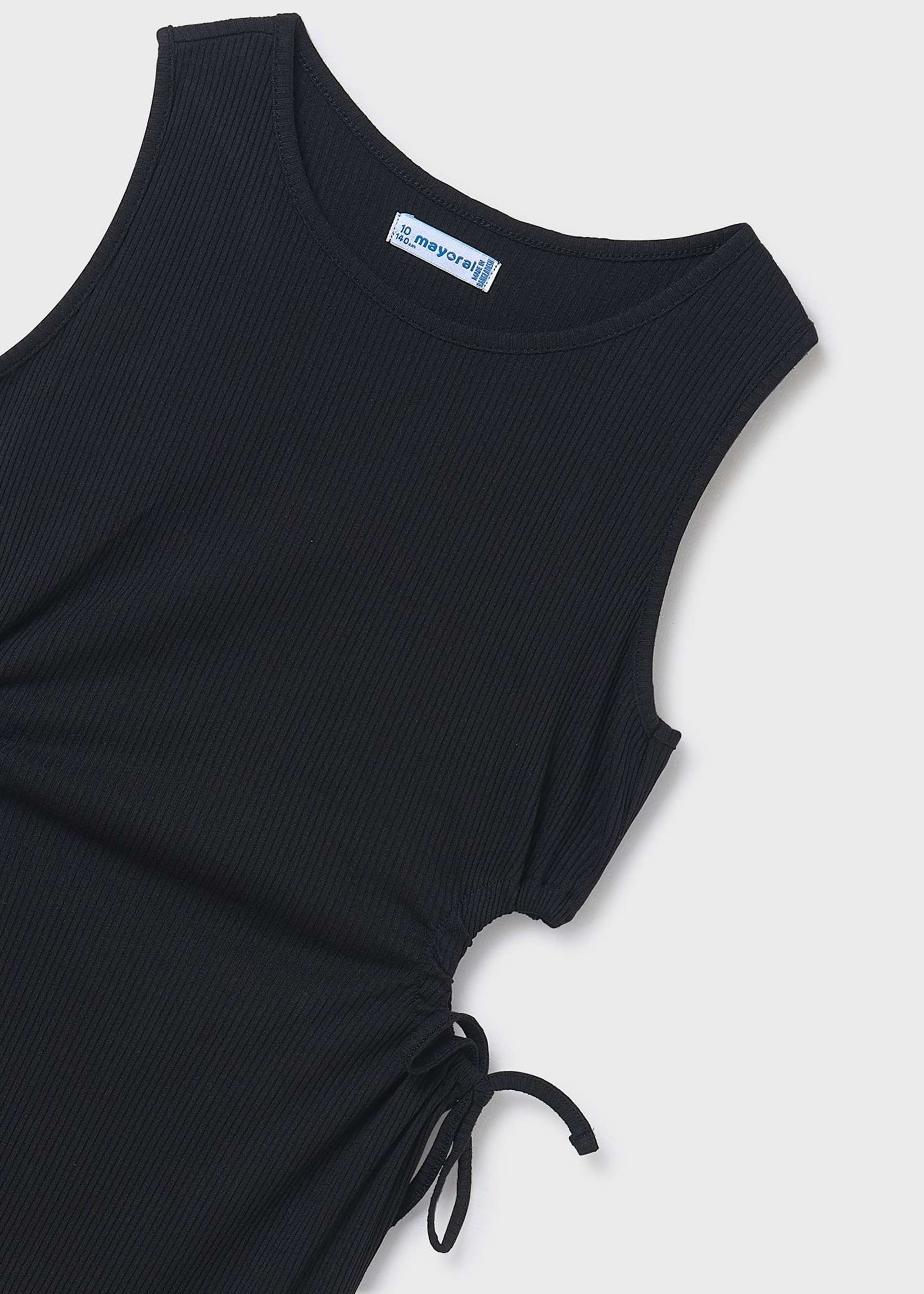 Girl midi ribbed dress Girl midi ribbed dress