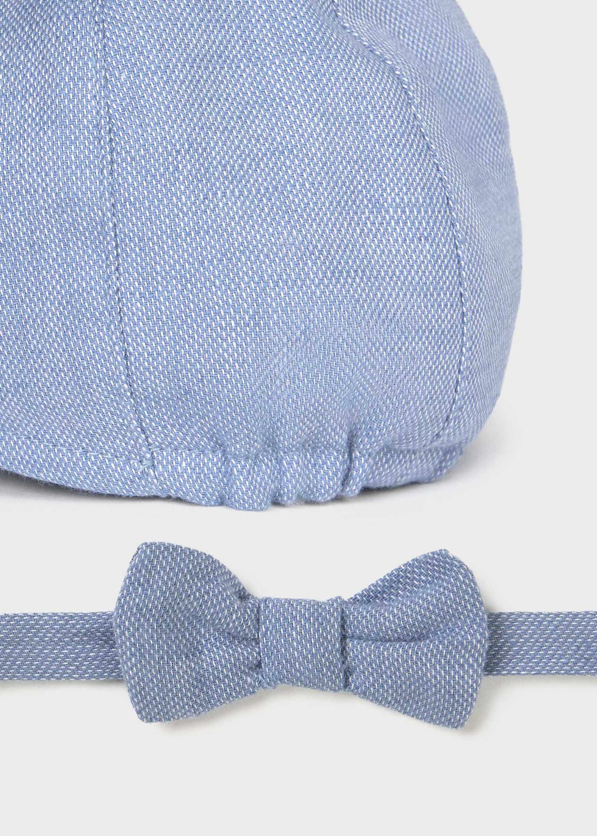 Newborn boy cap and bow tie set Newborn boy cap and bow tie set
