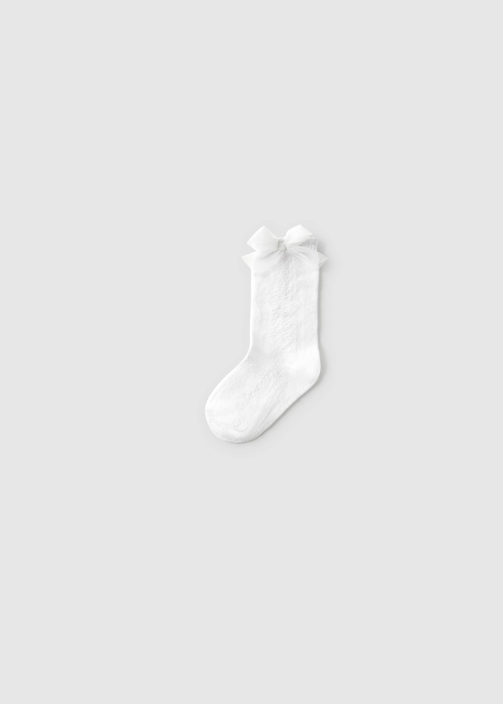 Baby bow tight socks