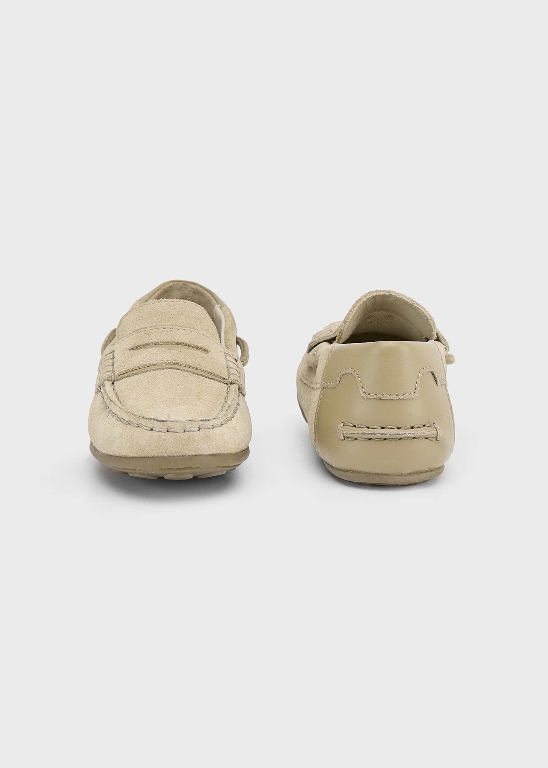 Boy suede moccasins Boy suede moccasins