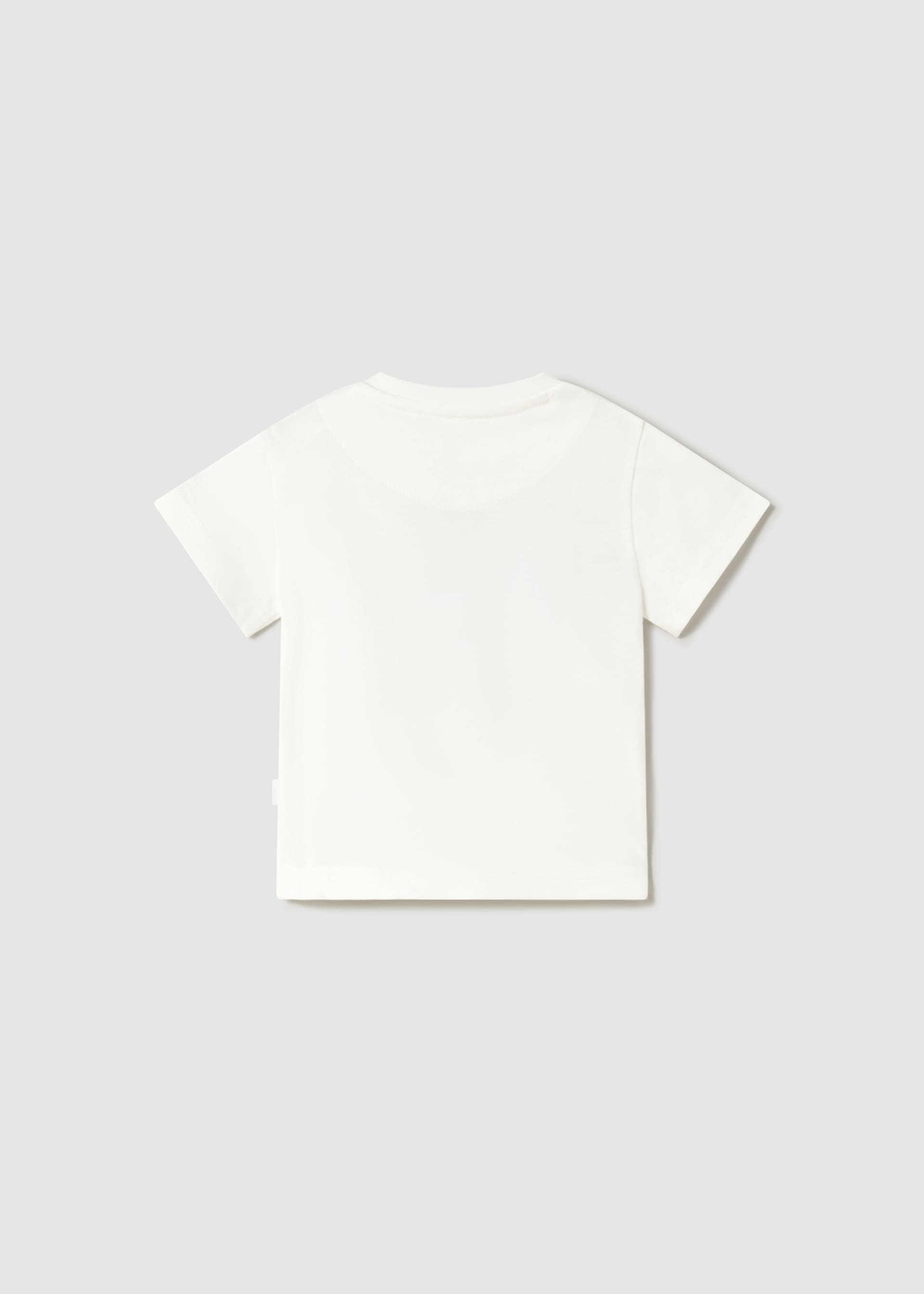 Camiseta liso aplique bebé