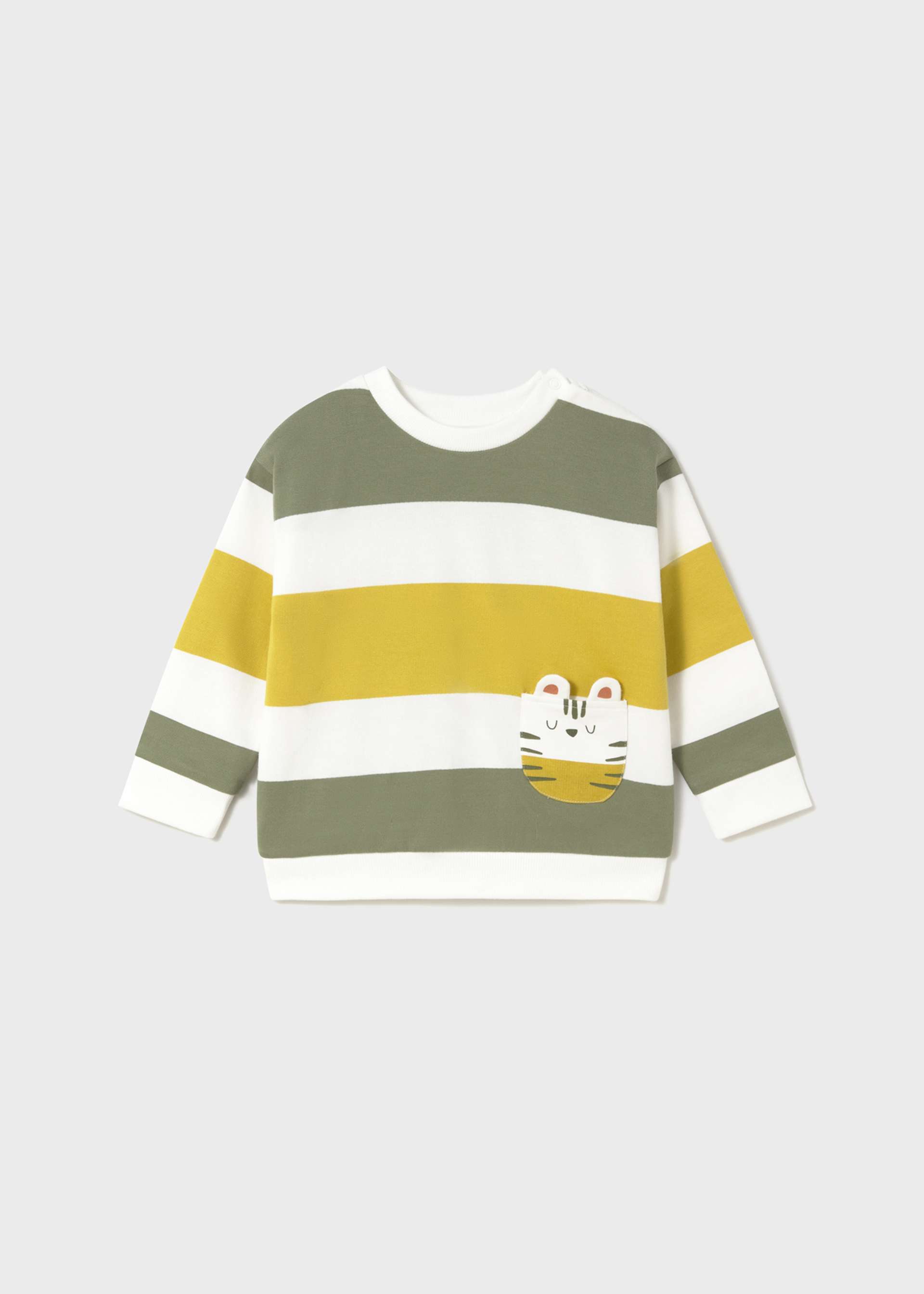 Baby striped sweatshirt