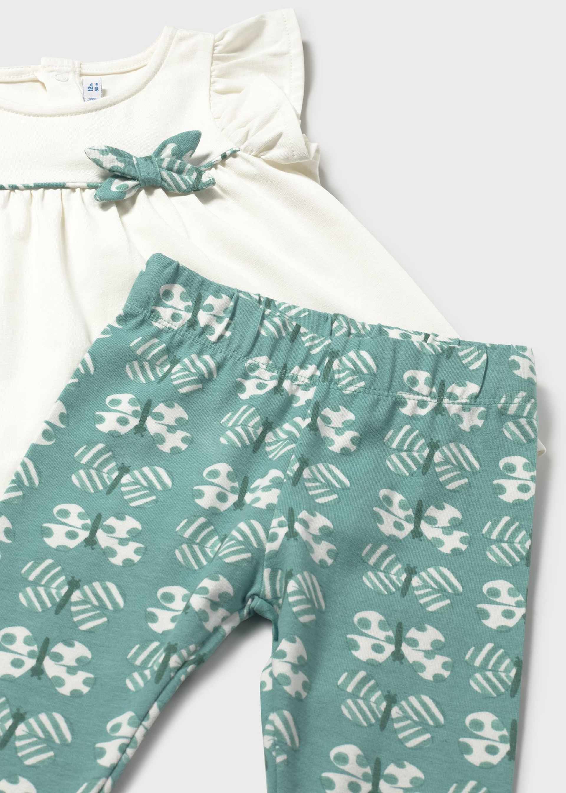 Ensemble leggings imprimé bébé