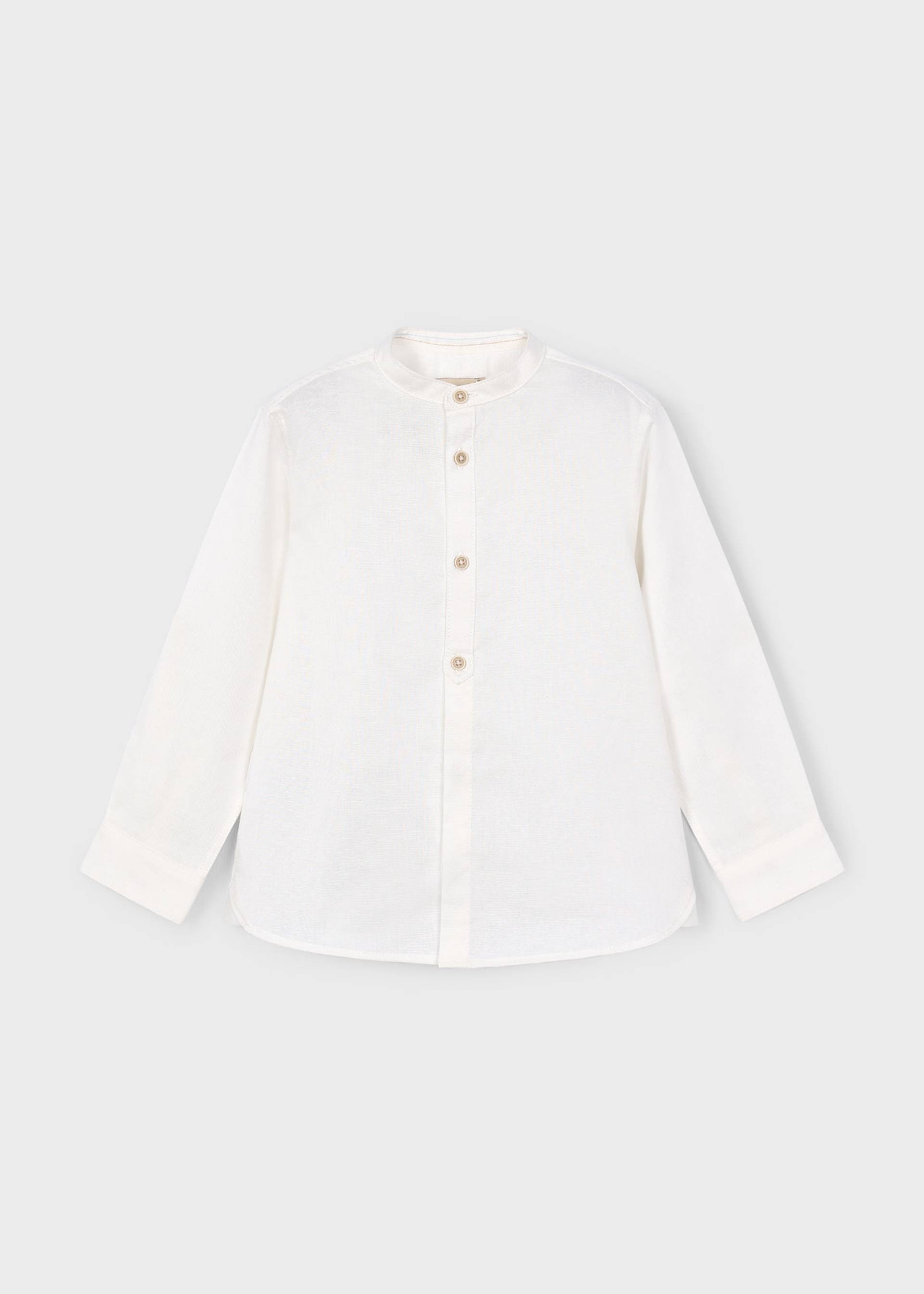 Leinenhemd Maokragen Jungen