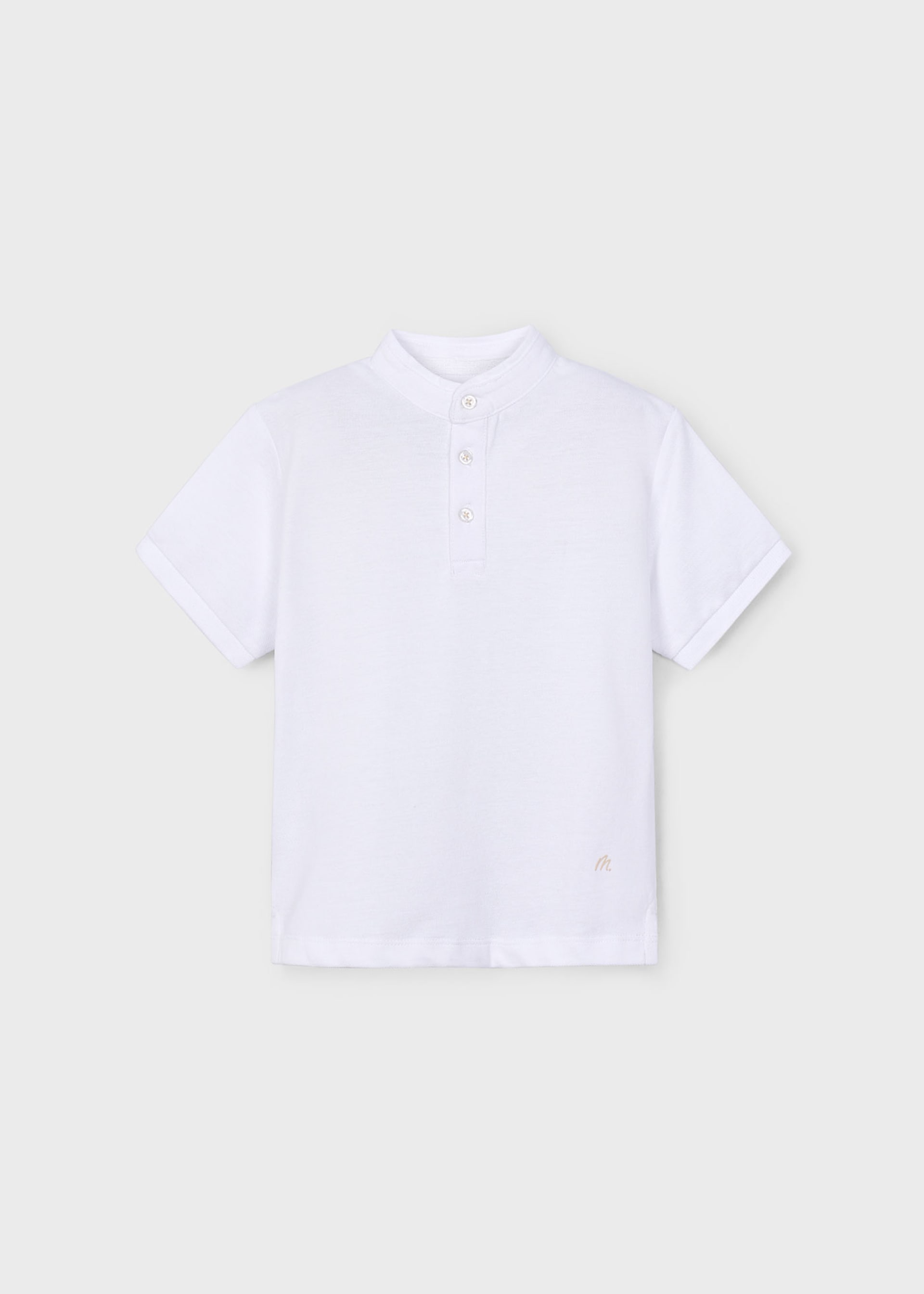 Poloshirt Pikee Maokragen basic Jungen
