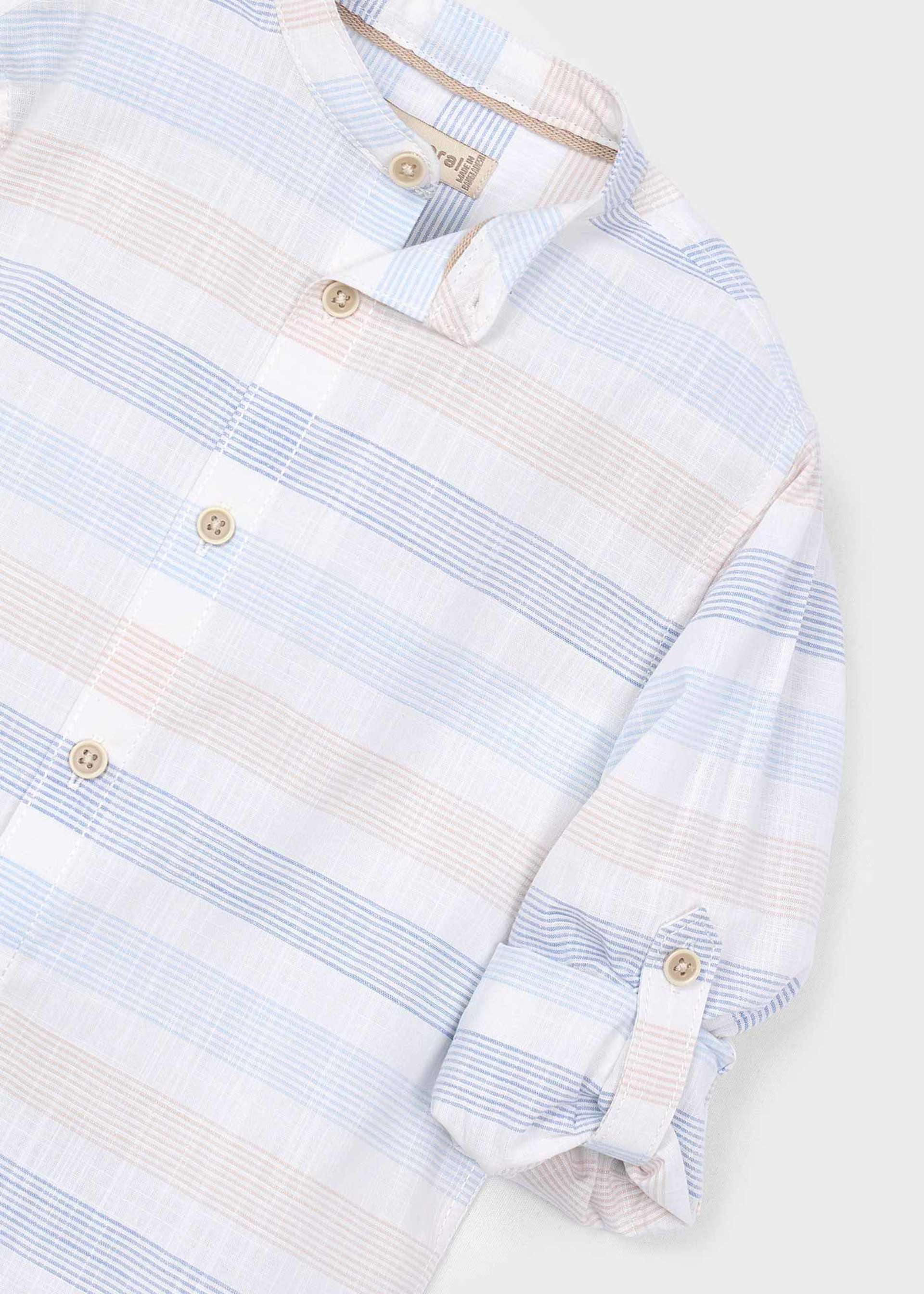 Boy horizontal stripe shirt