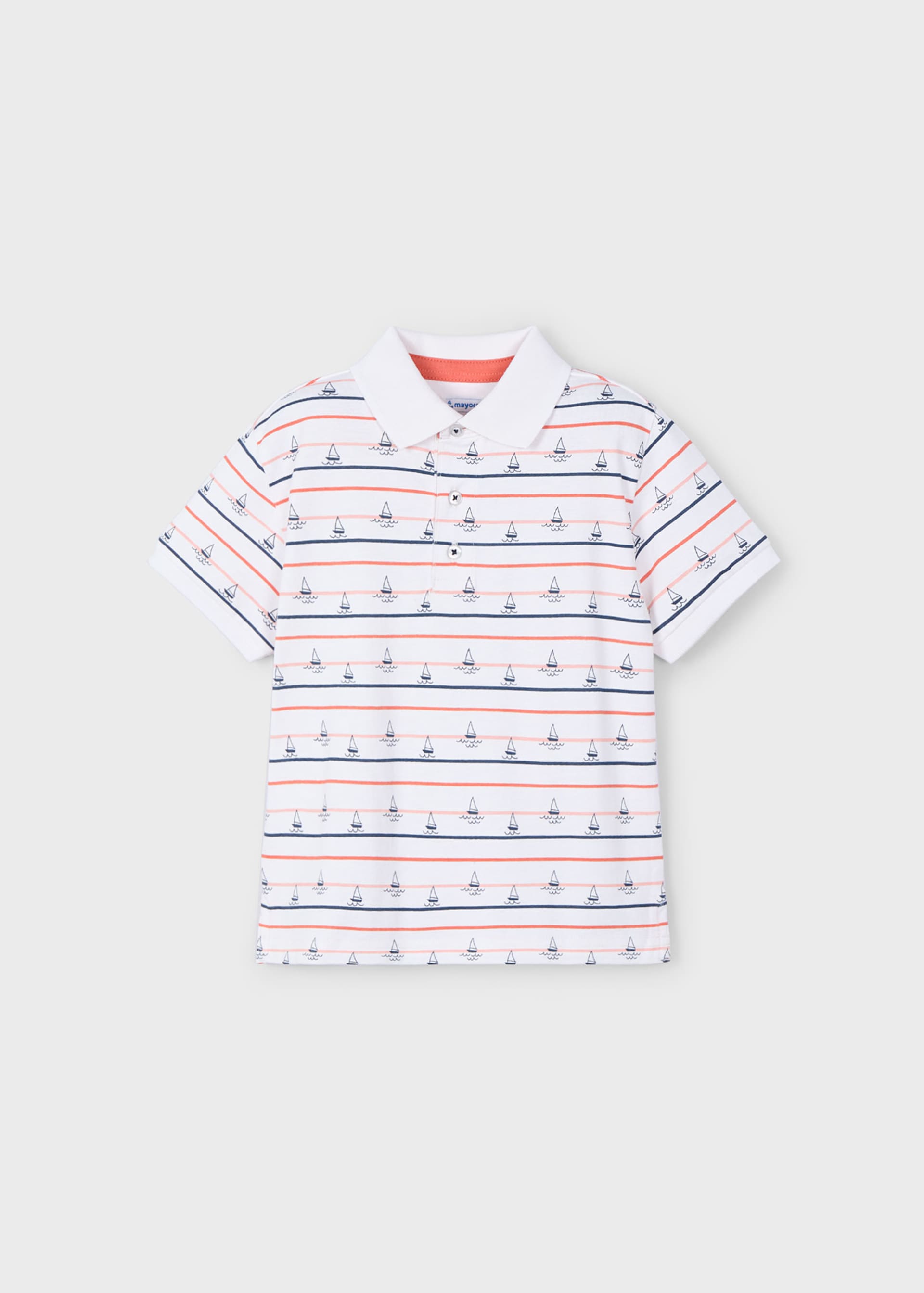 Boy print polo shirt Boy print polo shirt