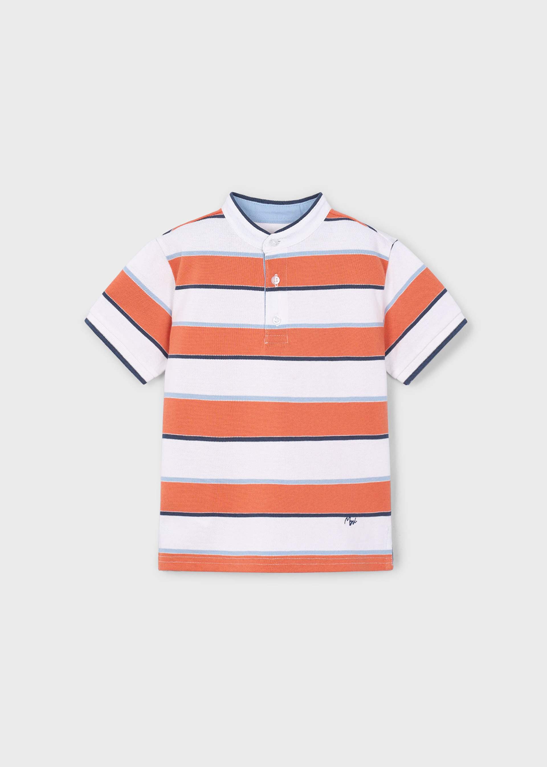 Boy striped polo shirt