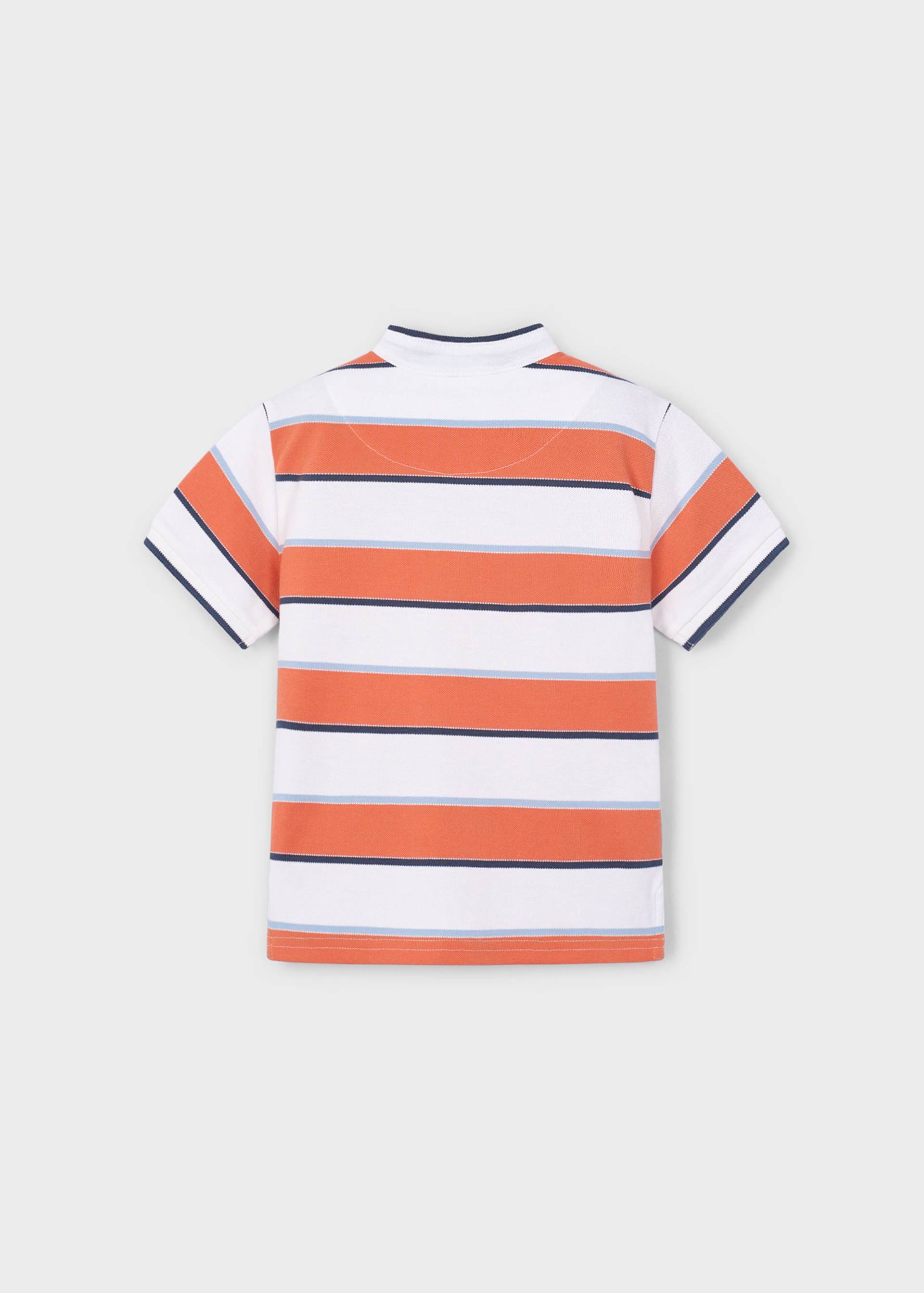 Boy striped polo shirt