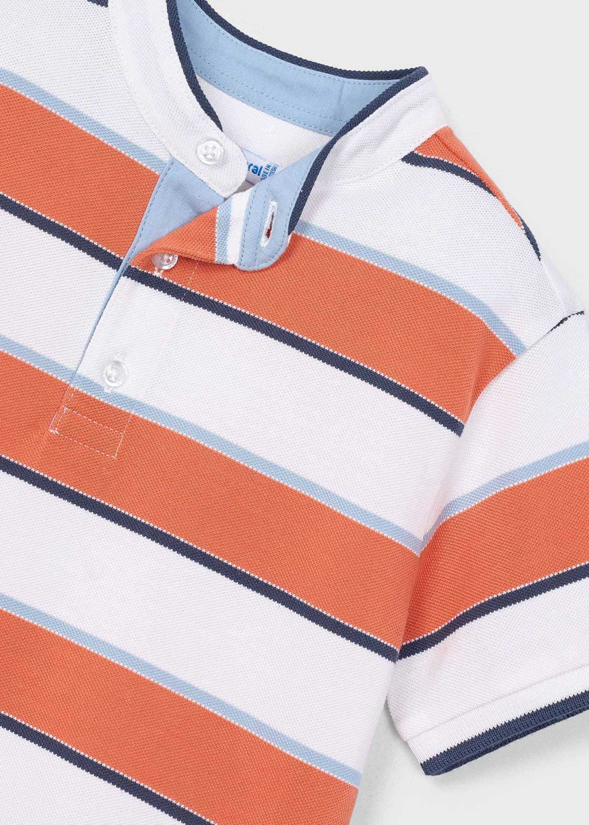 Boy striped polo shirt