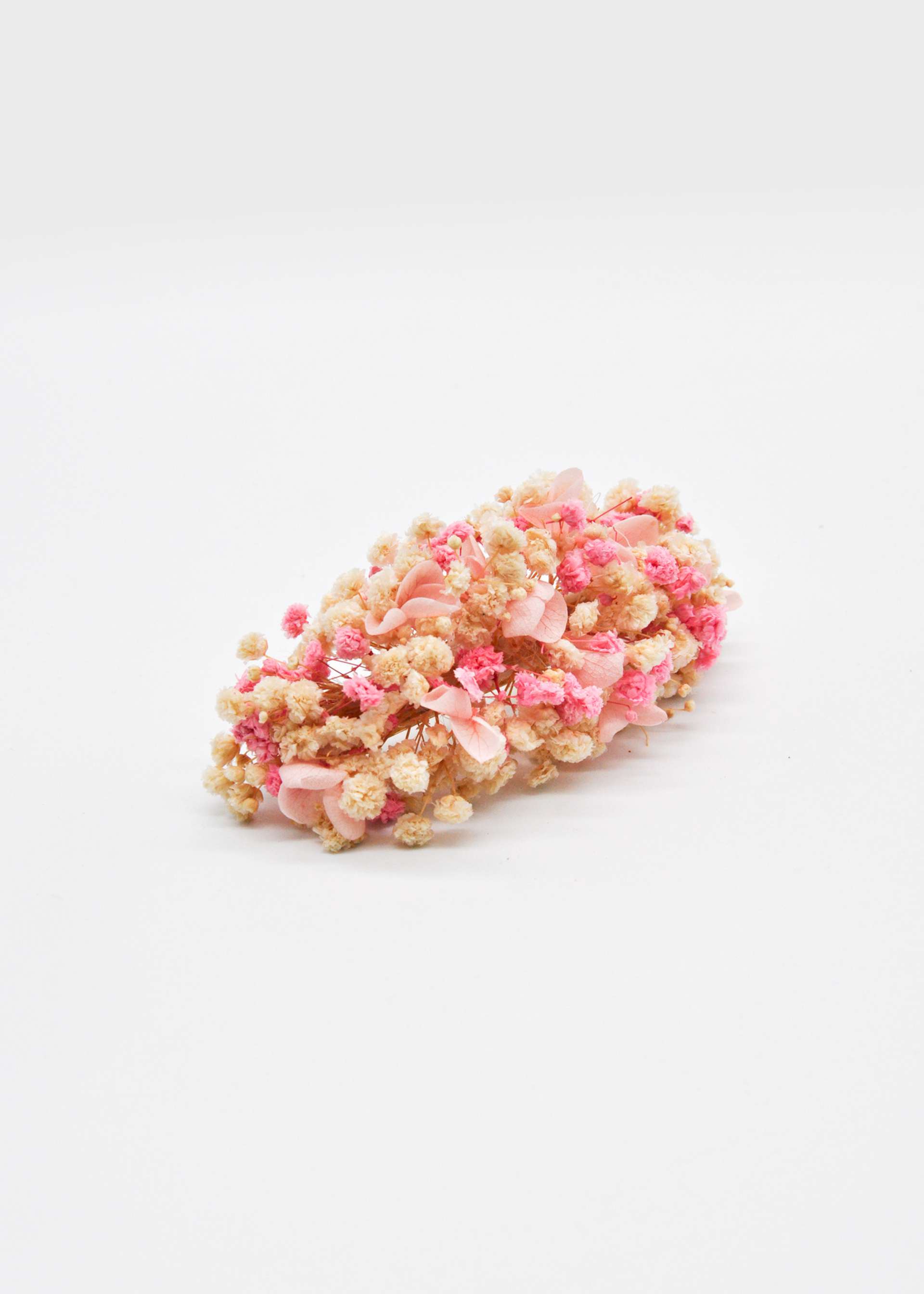 Girl preserved flower pink clip Girl preserved flower pink clip