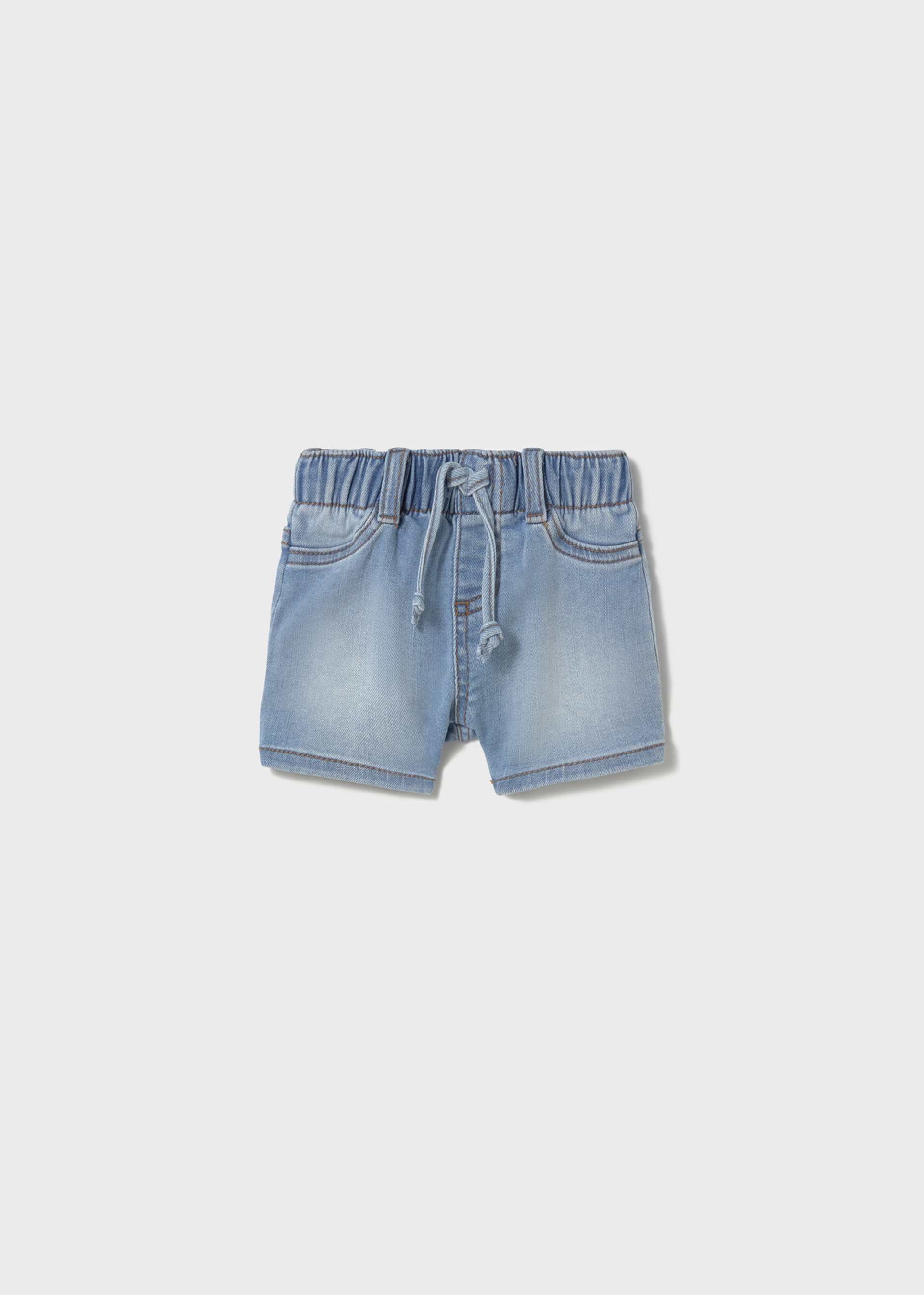 Newborn boy denim shorts
