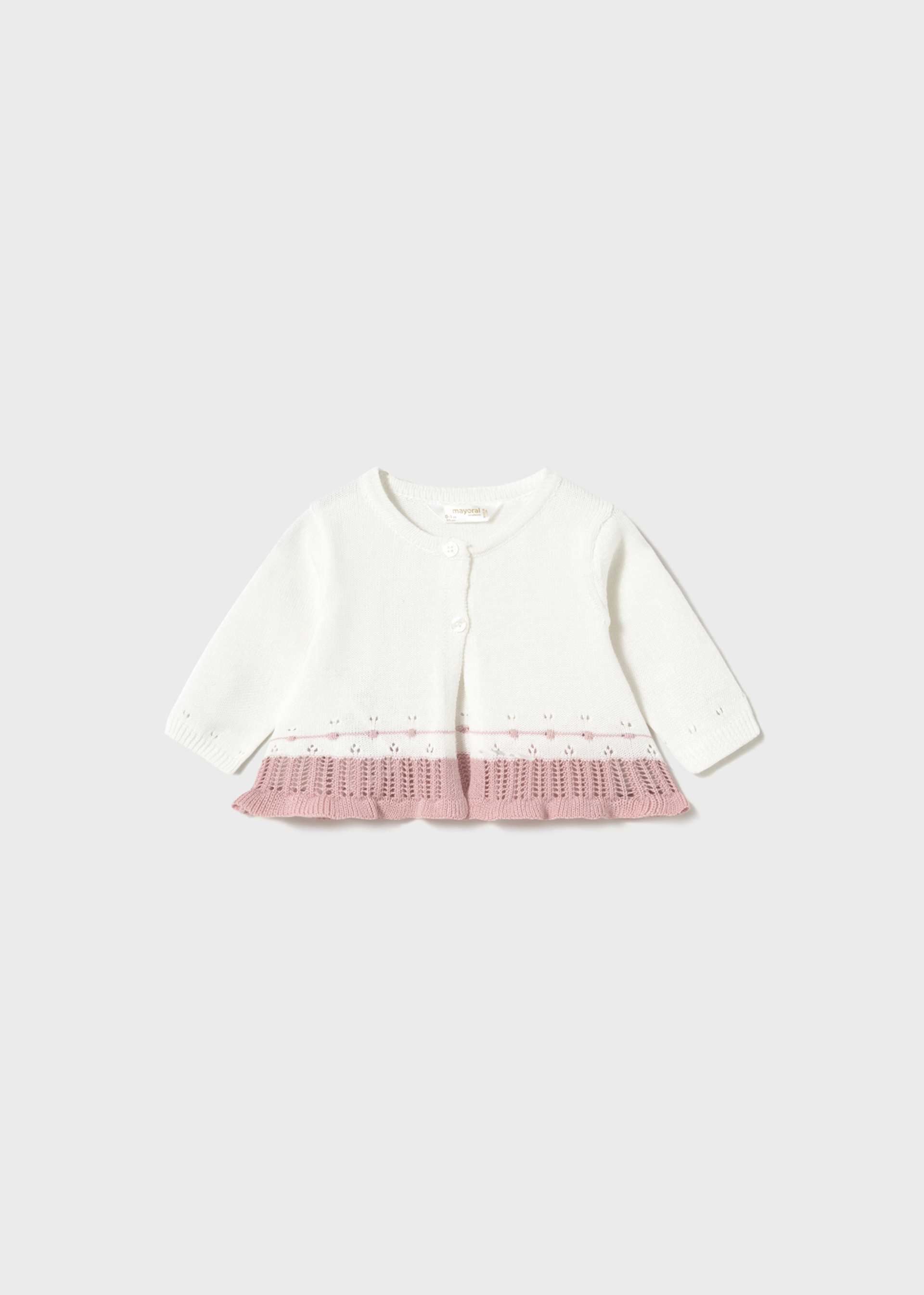 Newborn girl 3 piece tricot set Newborn girl 3 piece tricot set