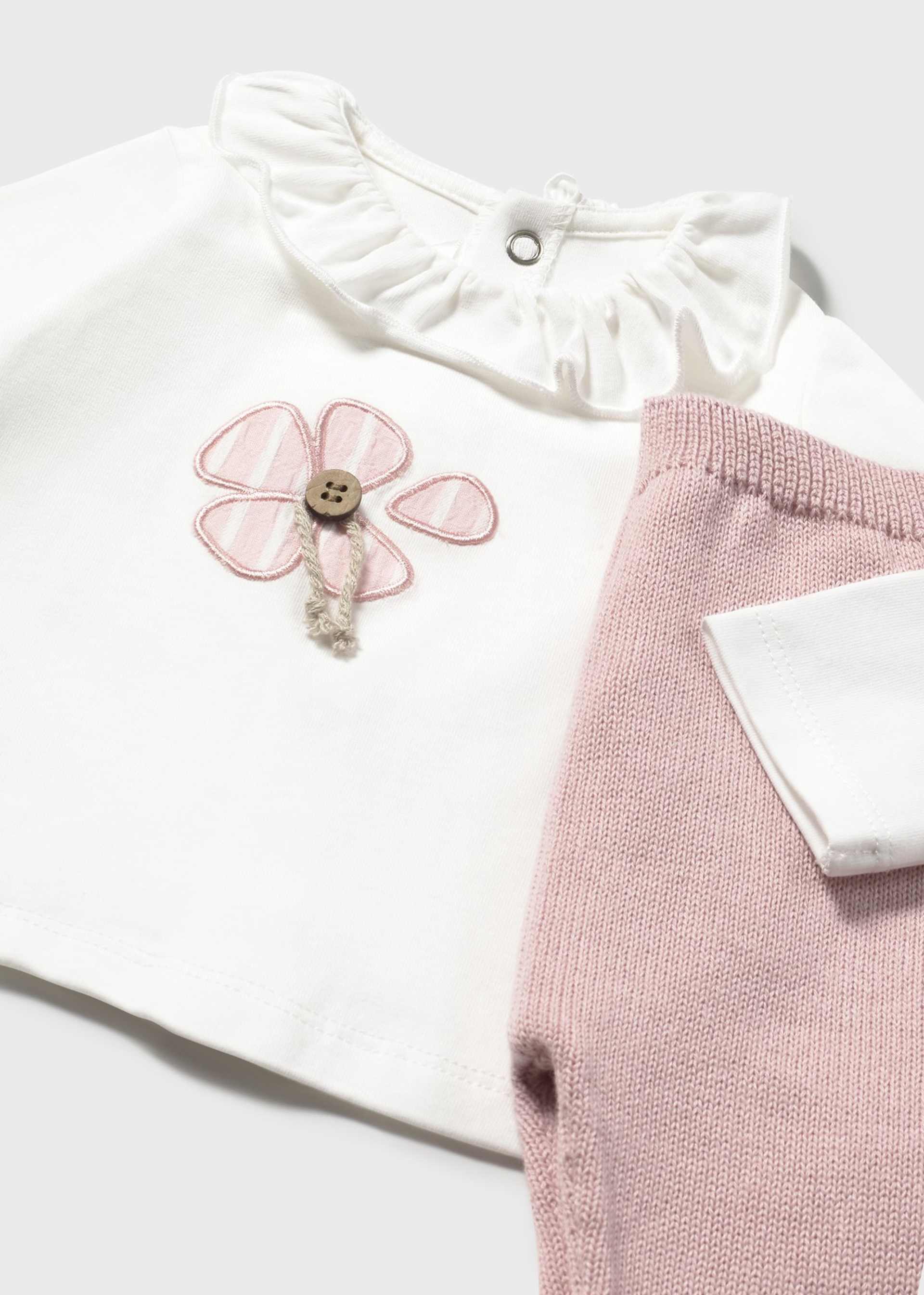 Ensemble 3 pièces en tricot nouveau-né Ensemble 3 pièces en tricot nouveau-né