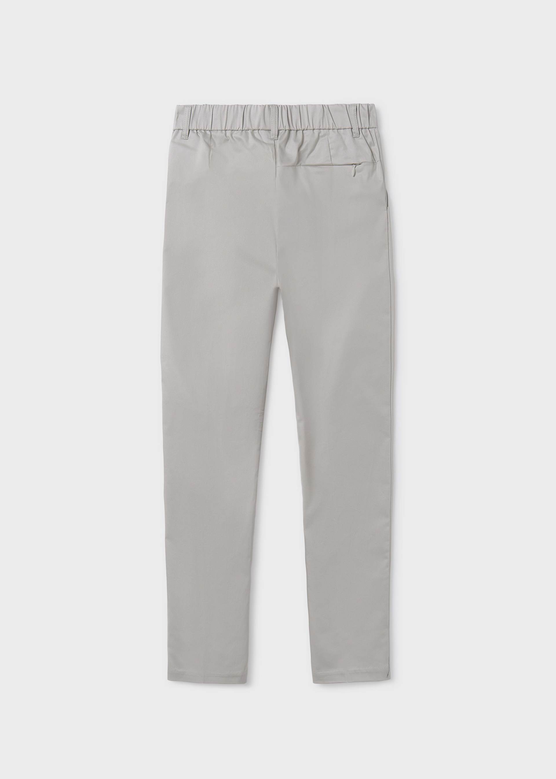 Boy fitted chino trousers Boy fitted chino trousers