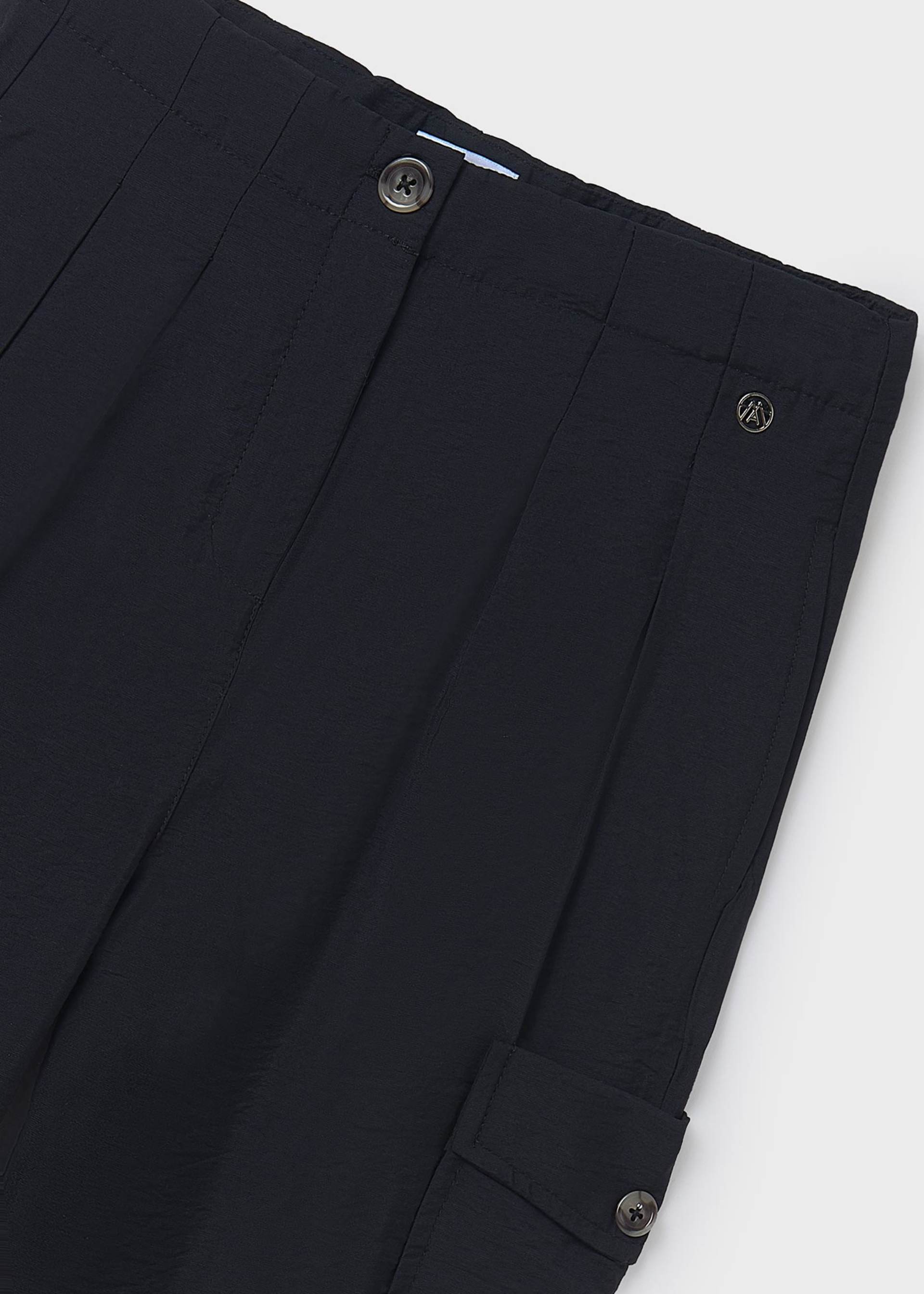 Pantalón cargo fluido chica Pantalón cargo fluido chica