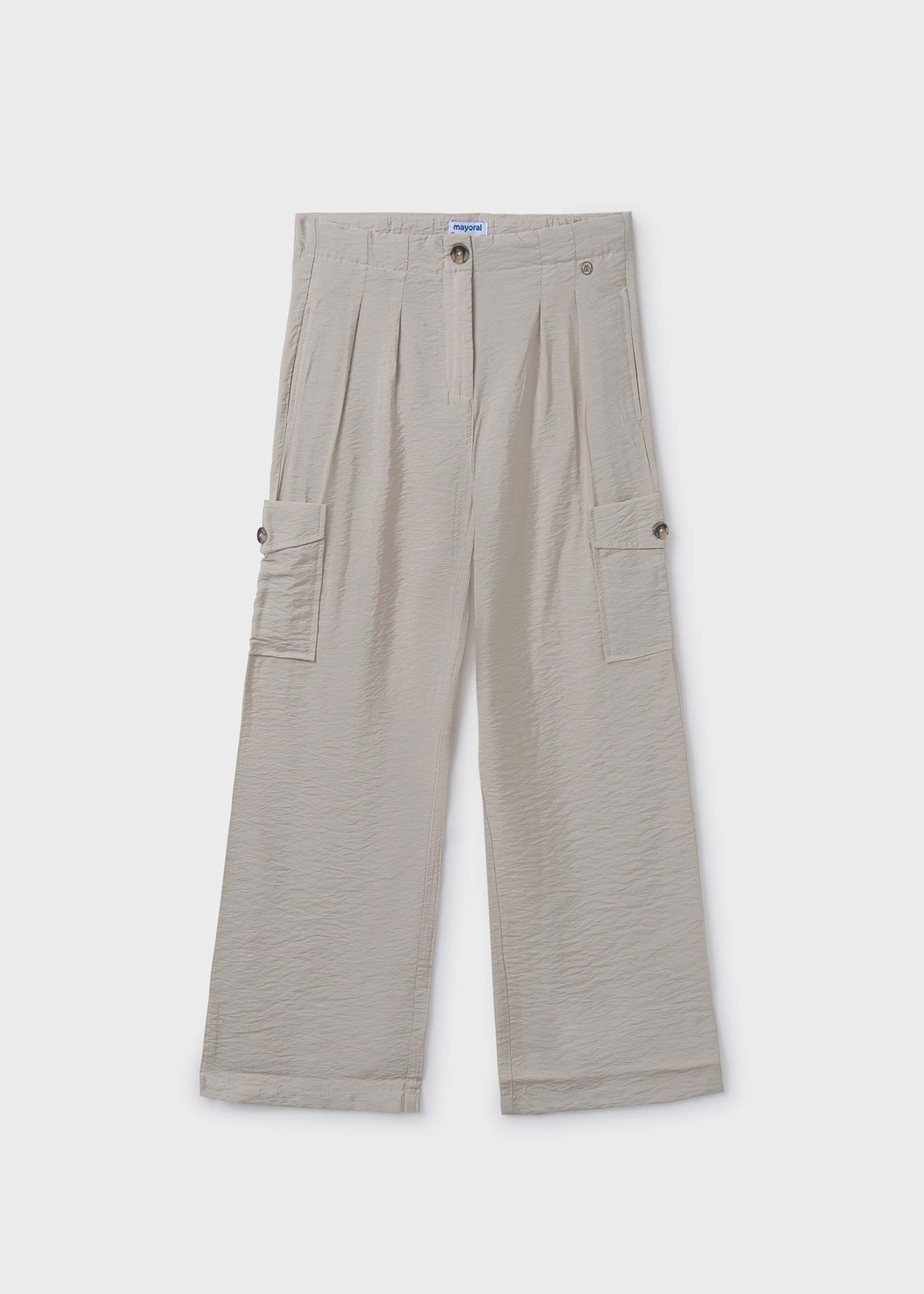 Girl Loose Cargo Pants Girl Loose Cargo Pants