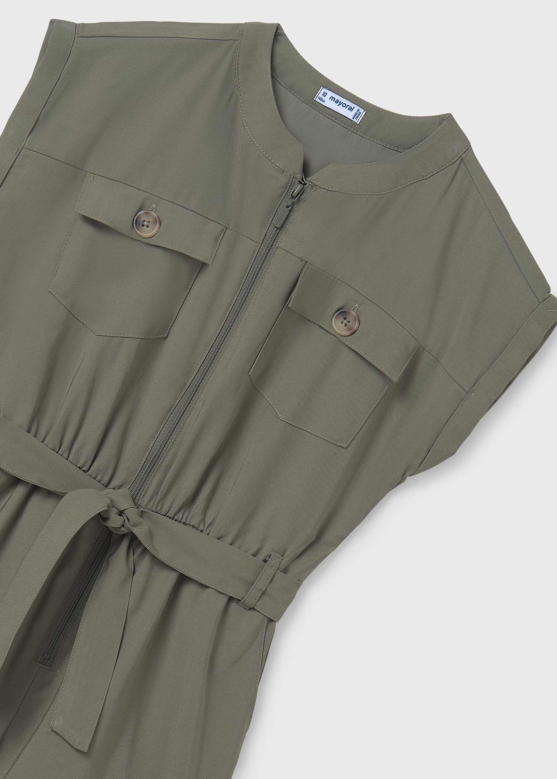 Mono corto bolsillos chica