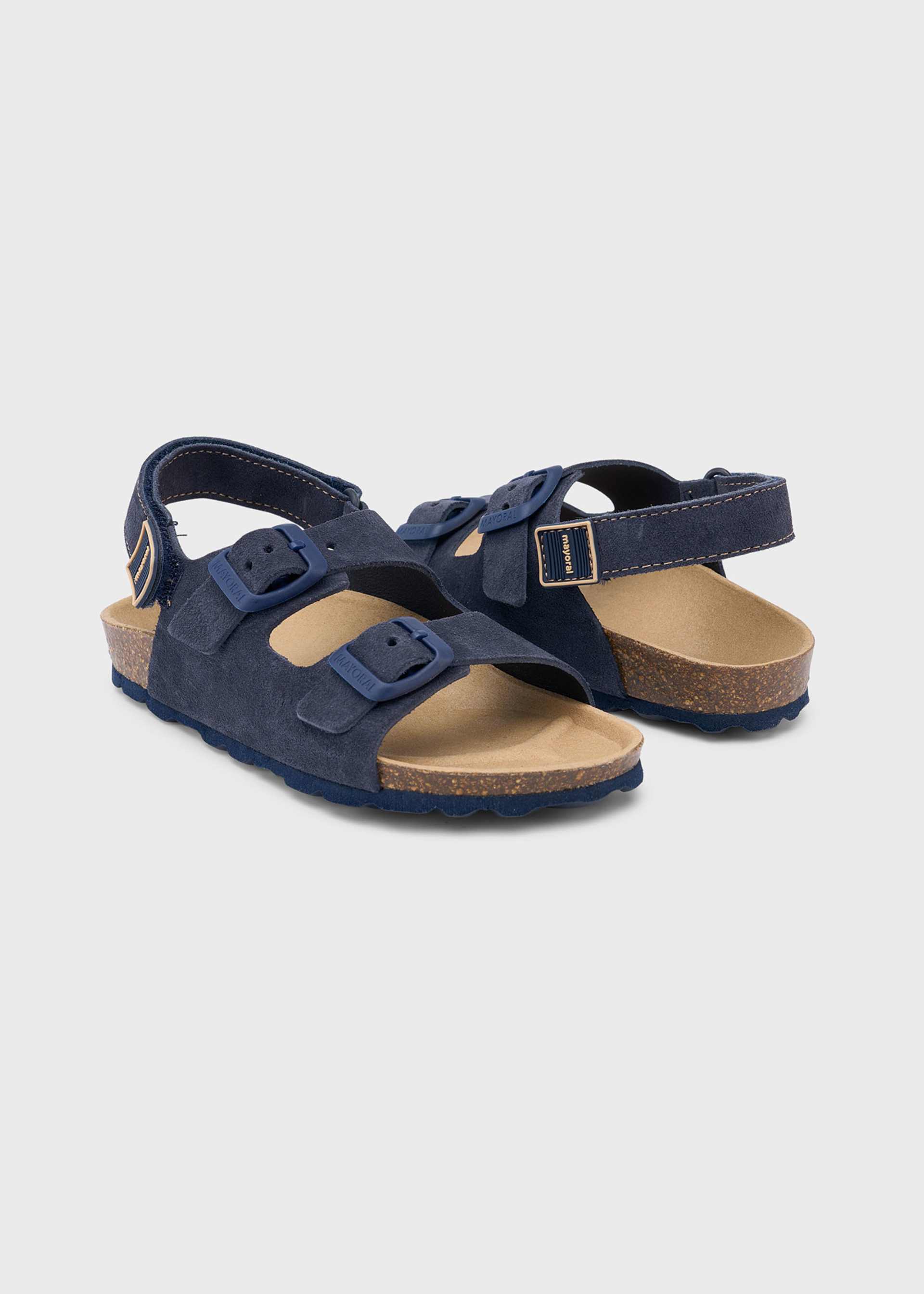 Unisex leather buckle sandals Unisex leather buckle sandals