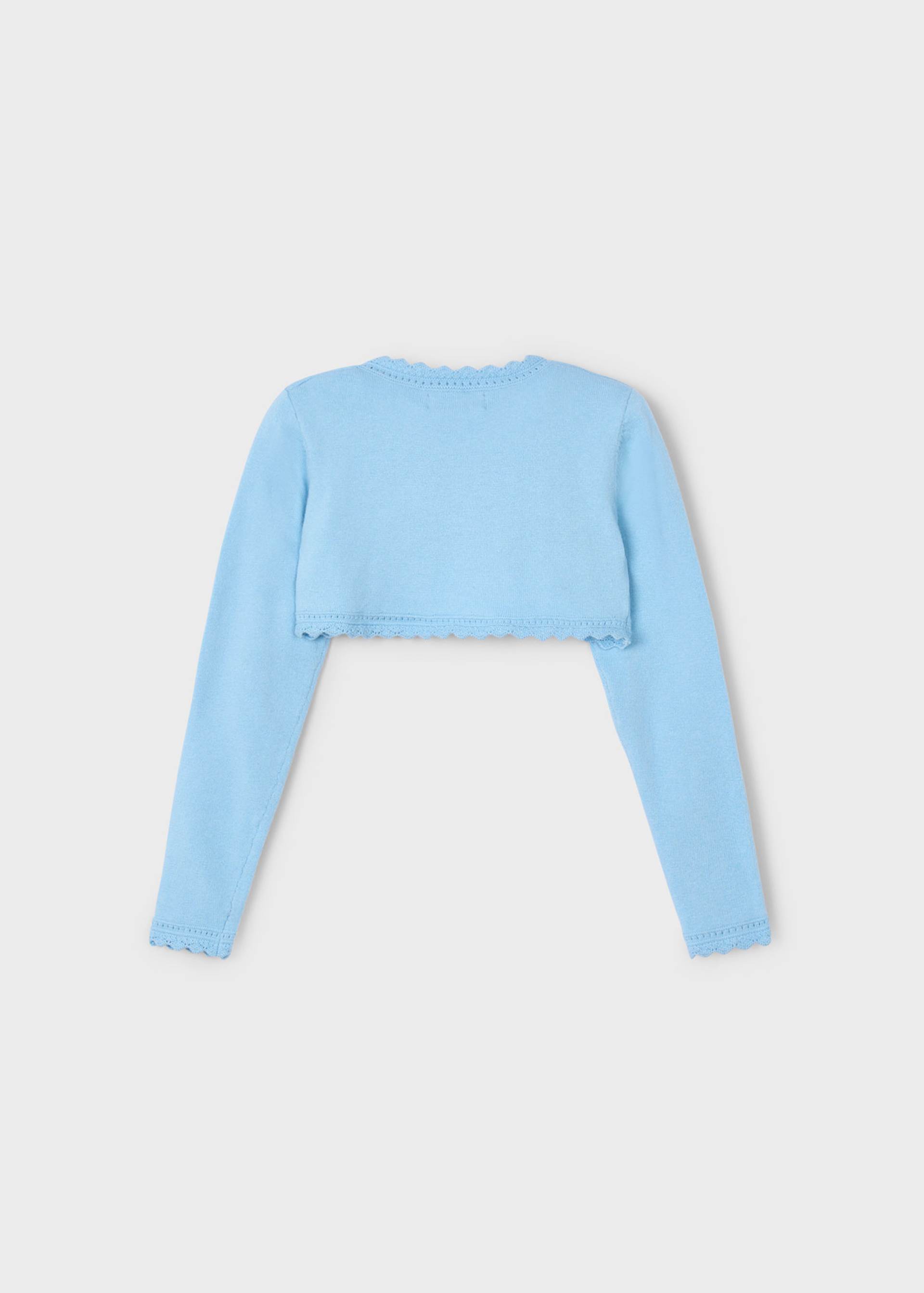 Torera bolero básica tricot niña