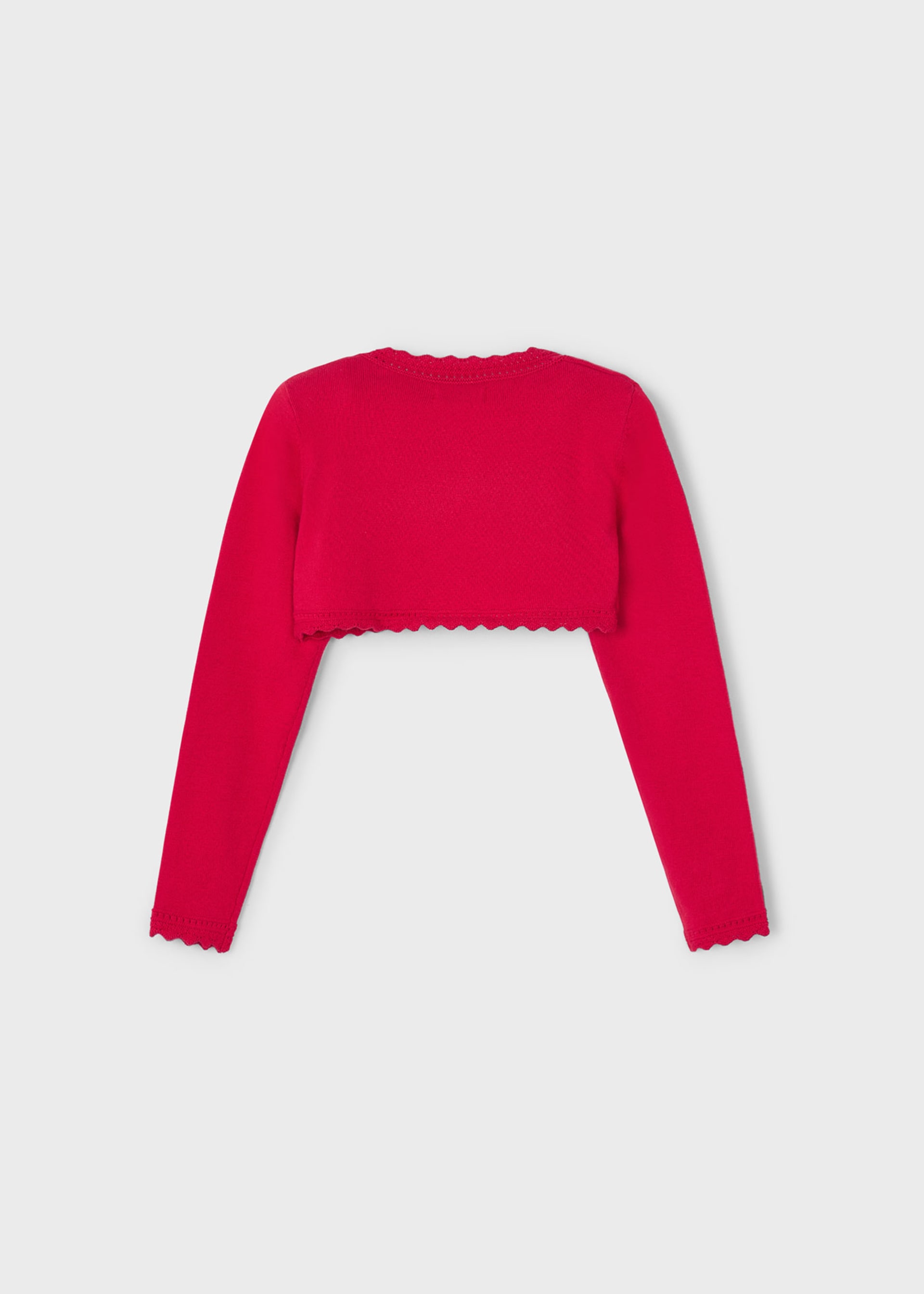 Boléro basique en tricot fille Boléro basique en tricot fille