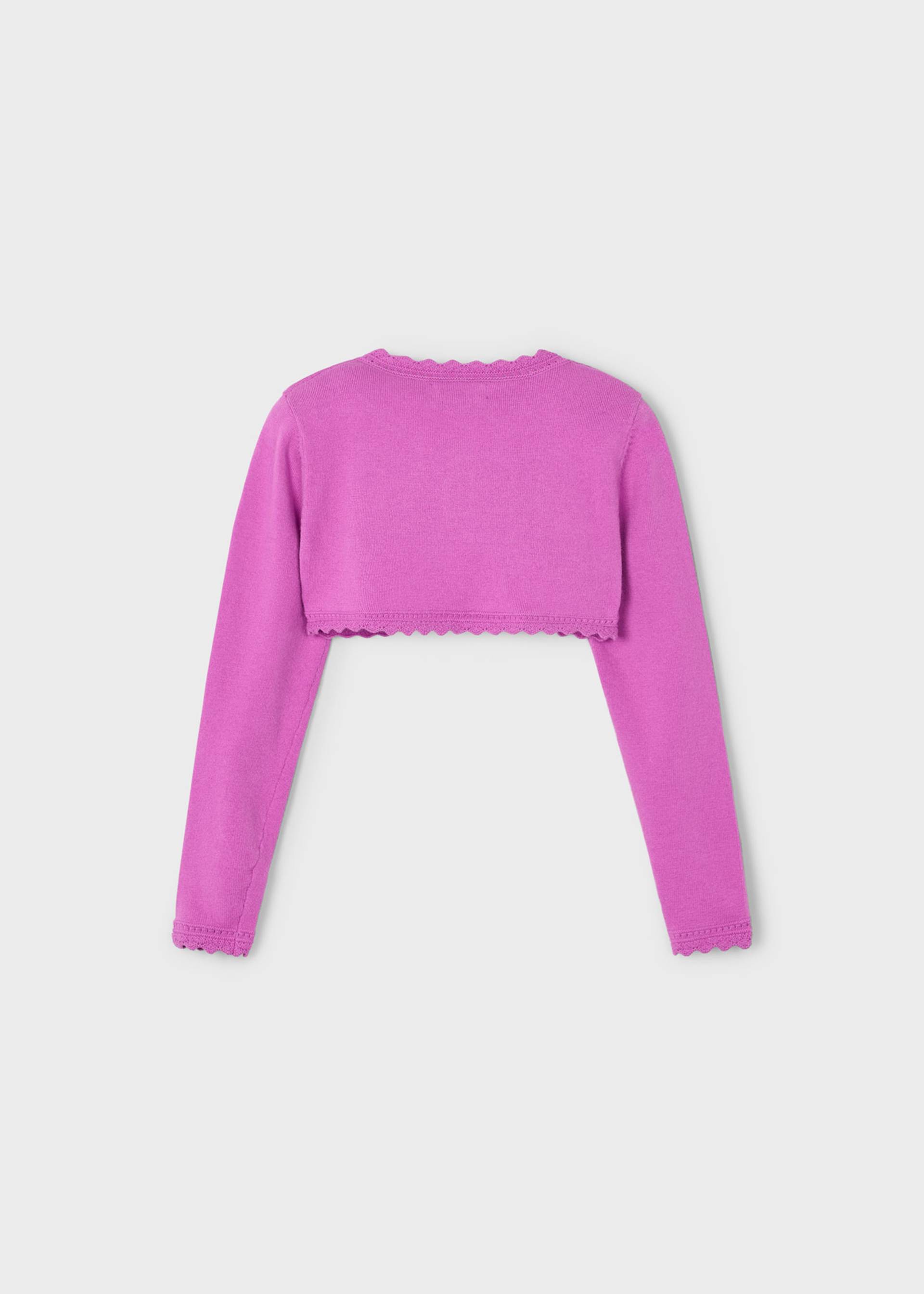 Girl basic tricot cardigan Girl basic tricot cardigan