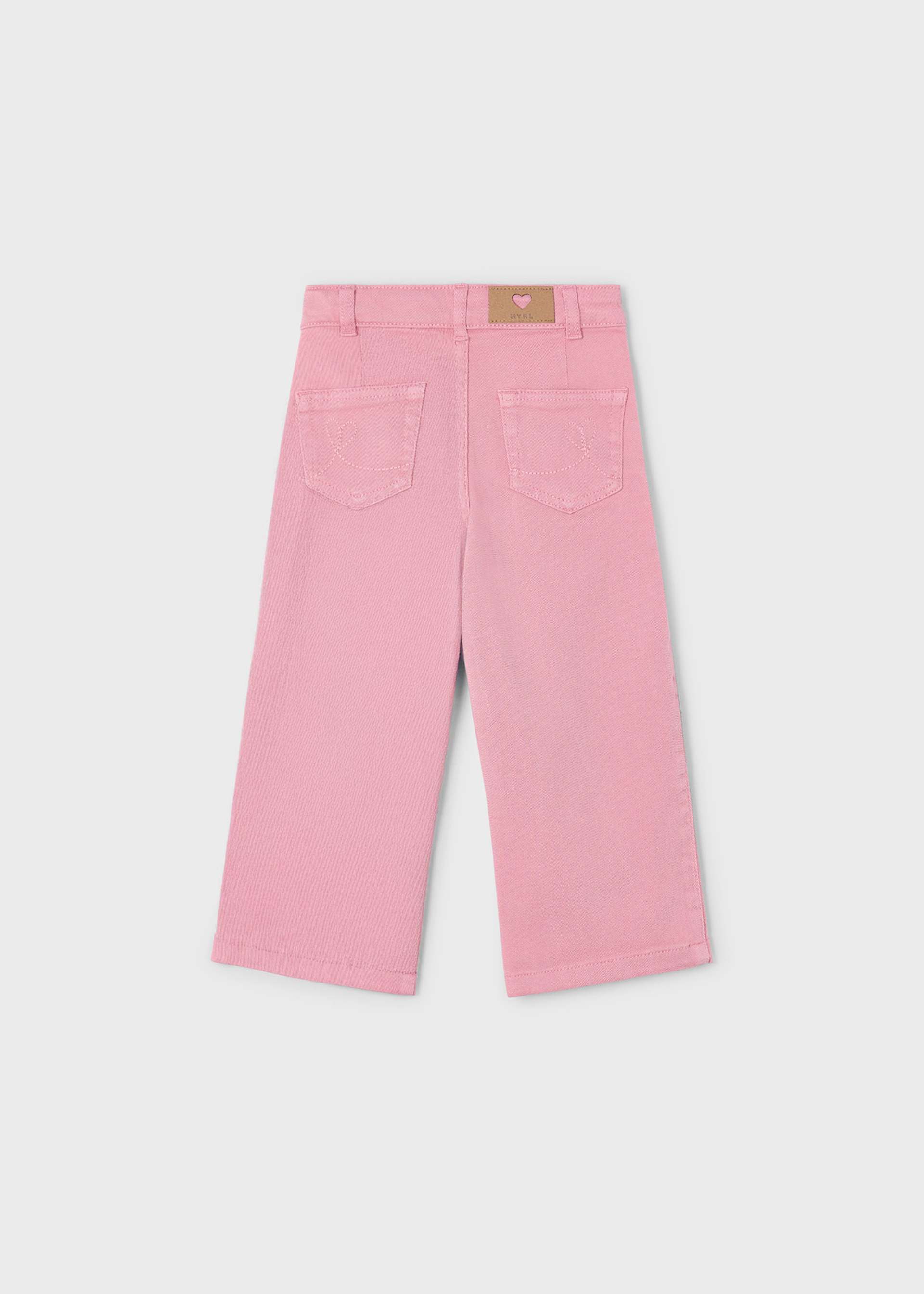 Girl wide fit twill trousers Girl wide fit twill trousers