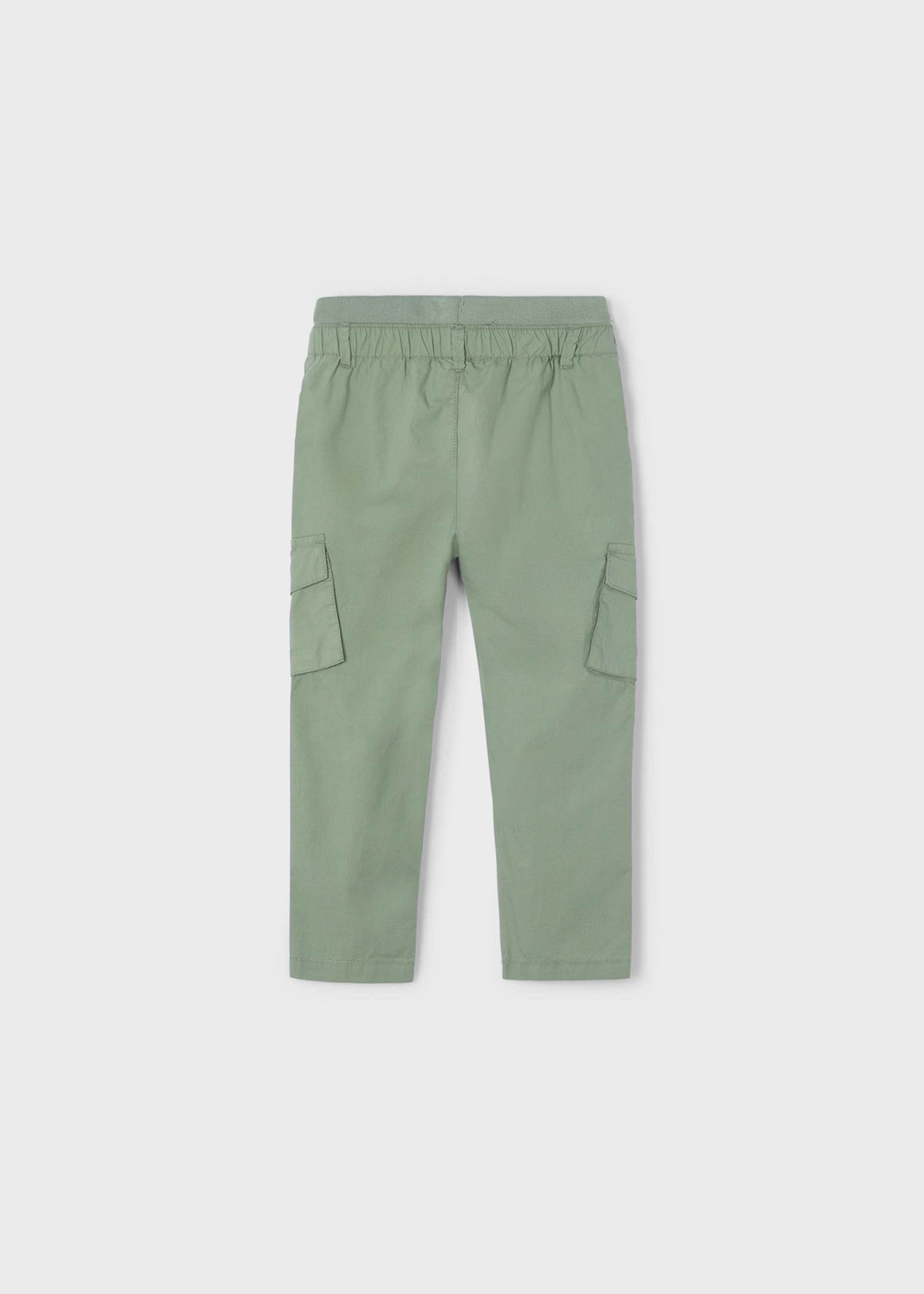 Boy Cargo Pants with Drawstring Boy Cargo Pants with Drawstring