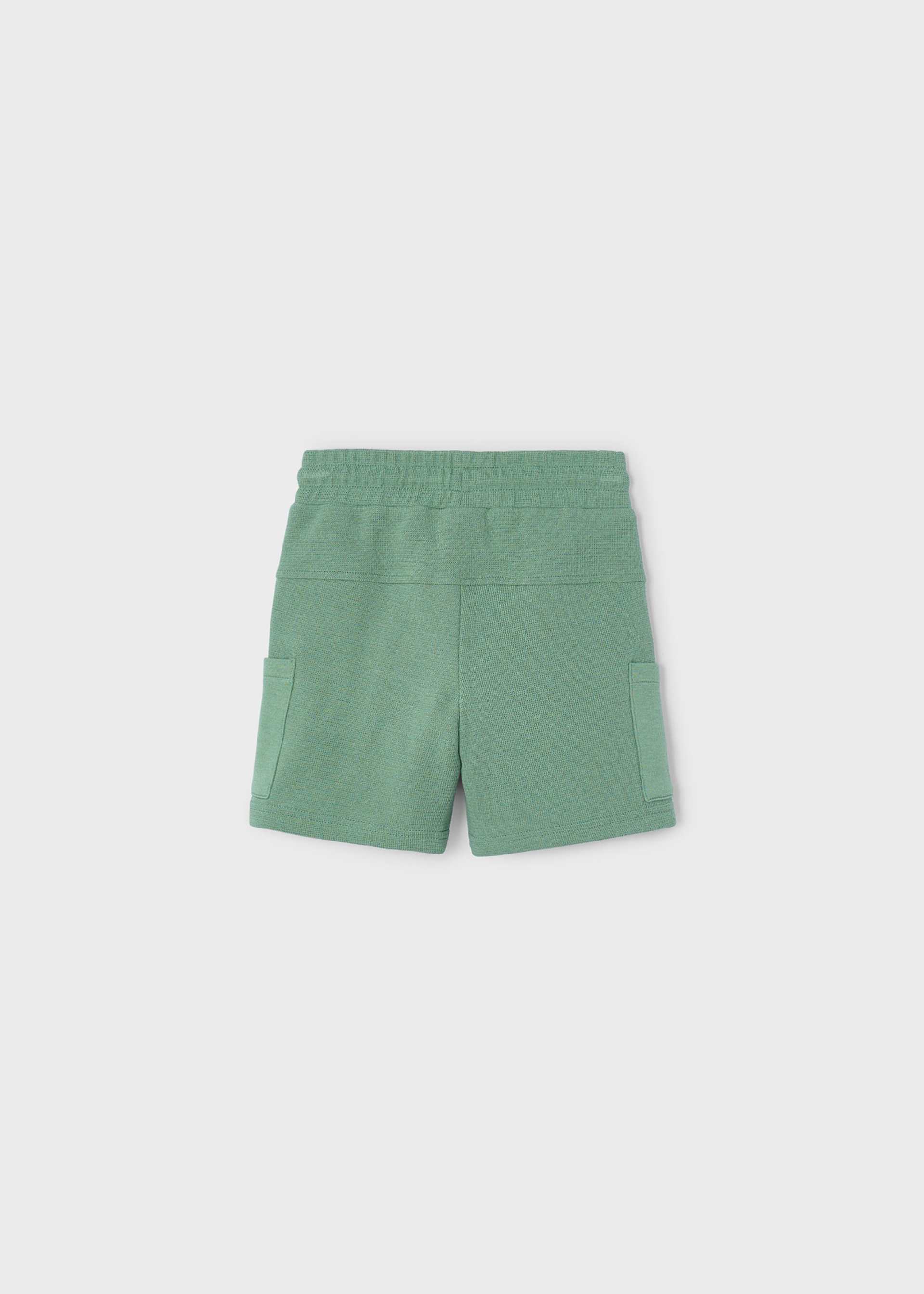 Boy structured shorts with pockets