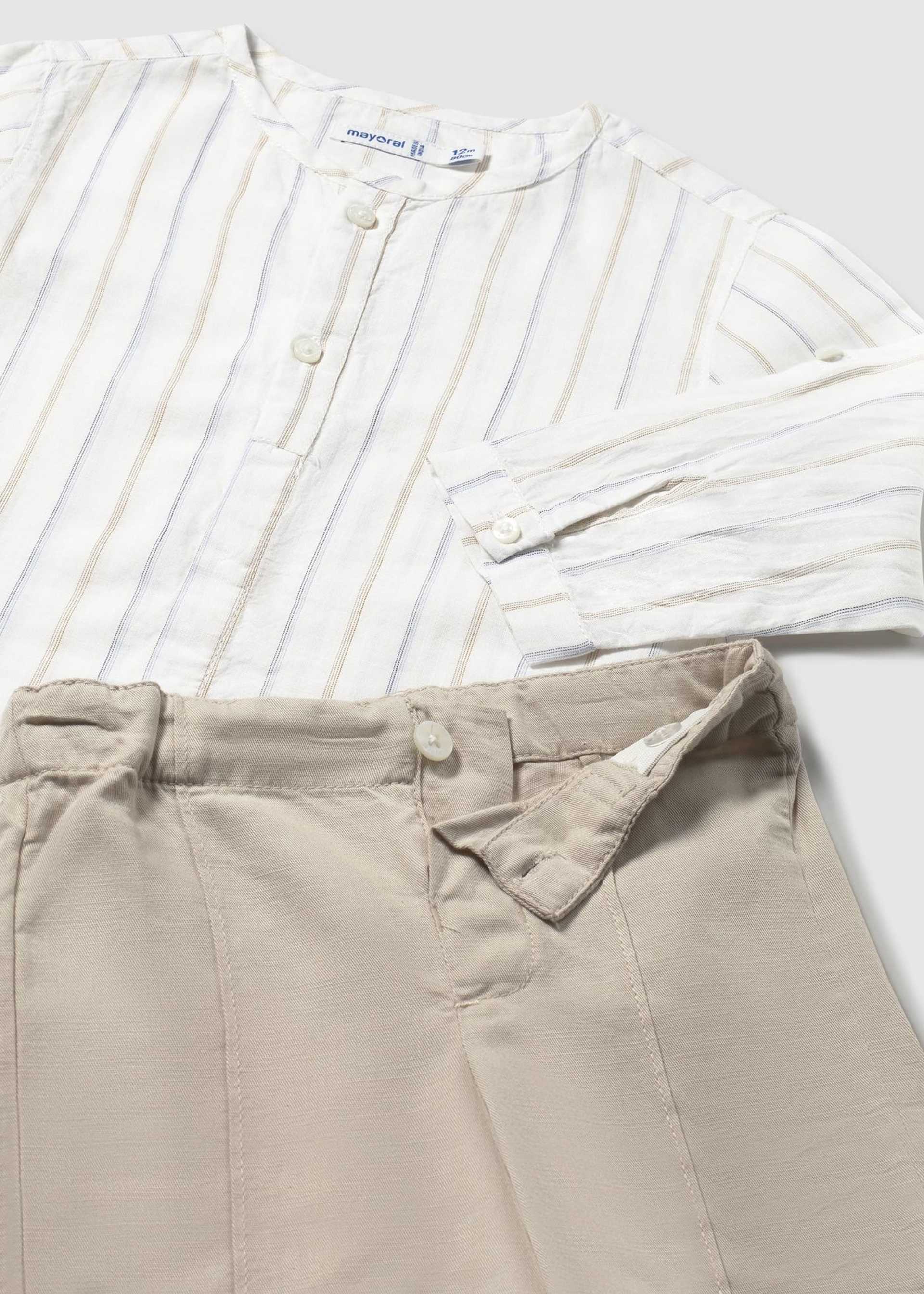 Set Bermudas und Hemd gemustert Baby Set Bermudas und Hemd gemustert Baby