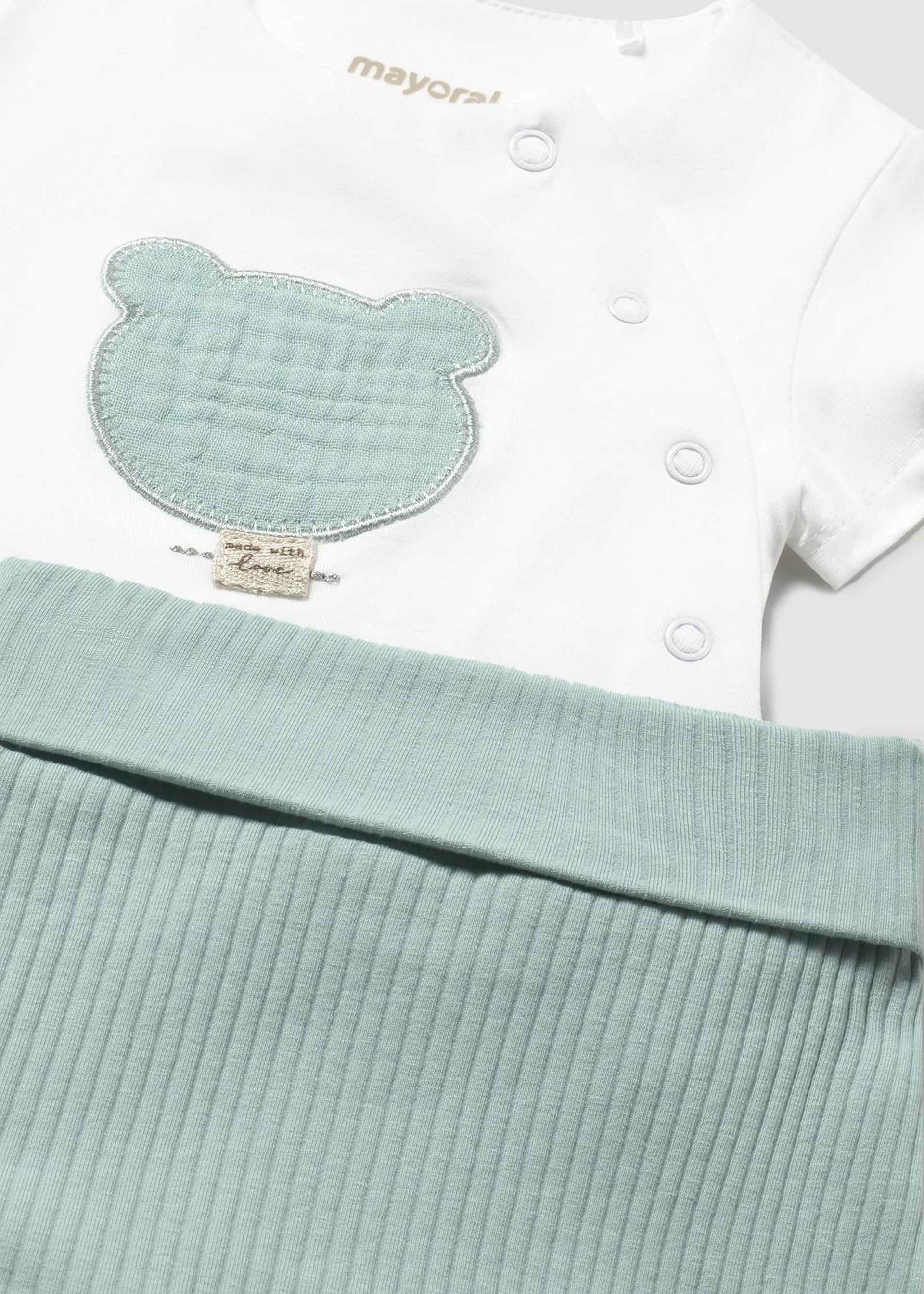 Σετ σορτς και μπλούζα αρκουδάκι Νεογέννητο