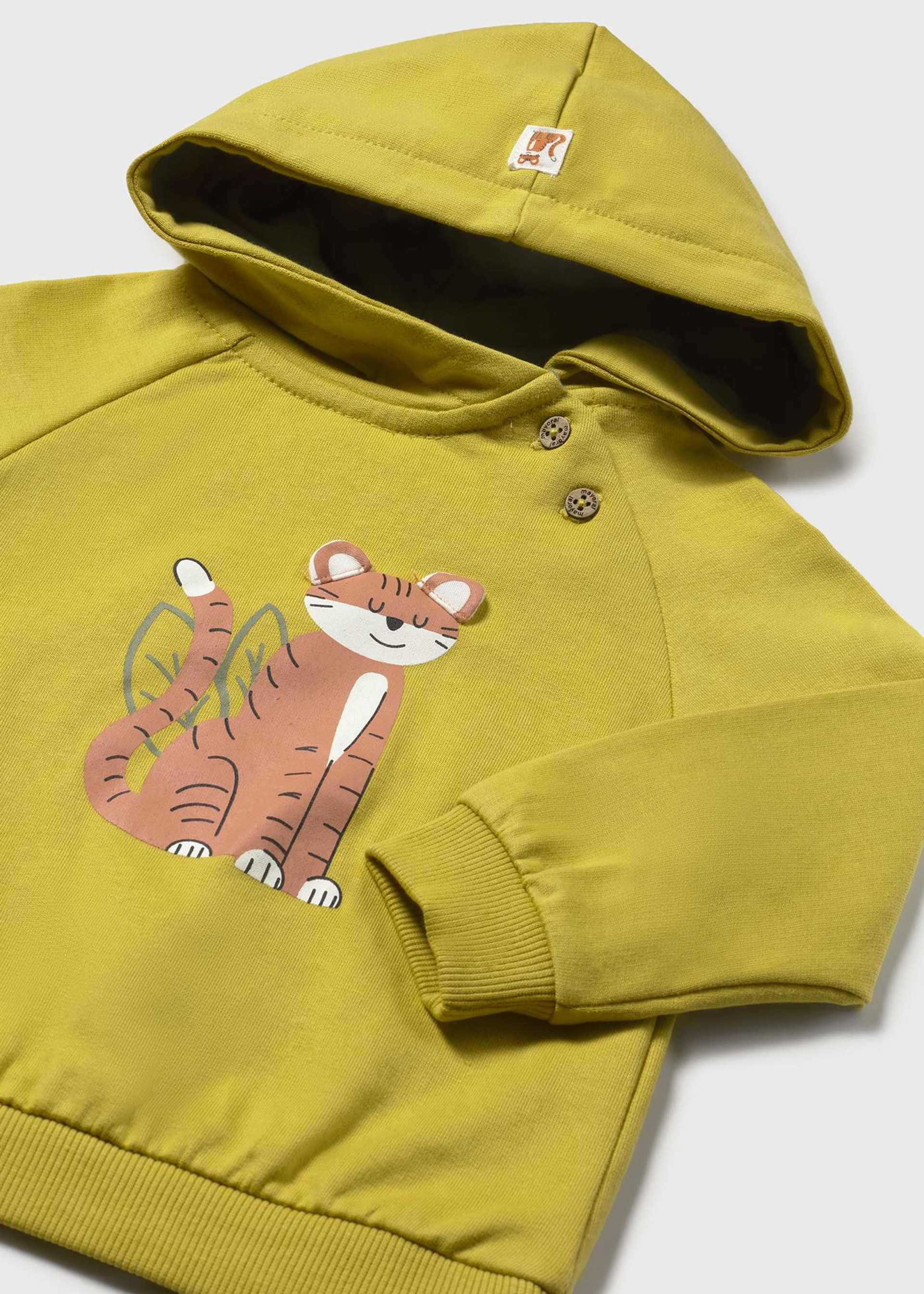 Kapuzen Sweatshirt interaktiv Baby Kapuzen Sweatshirt interaktiv Baby