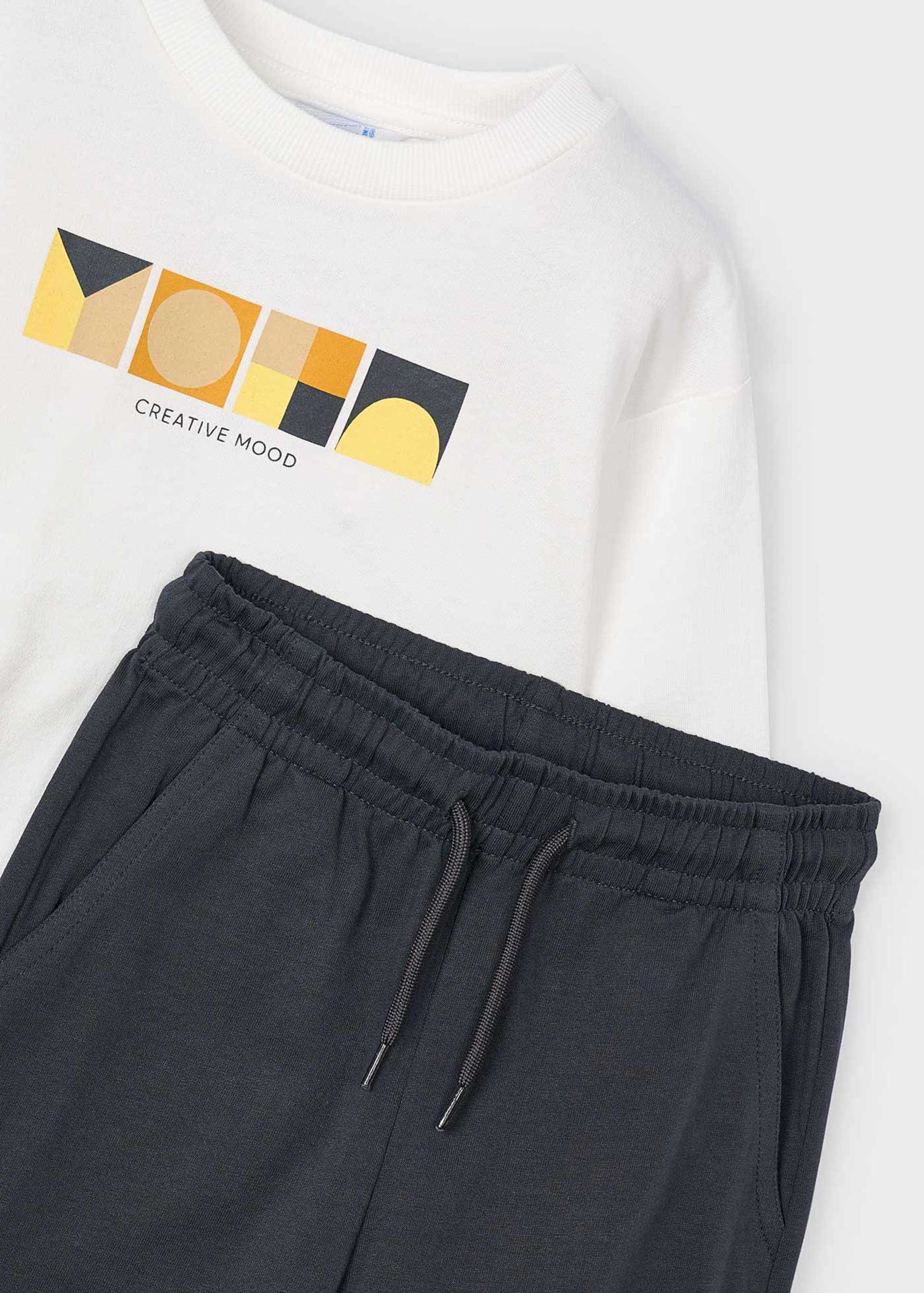 Φόρμα γεωμετρικό σχέδιο αγόρι