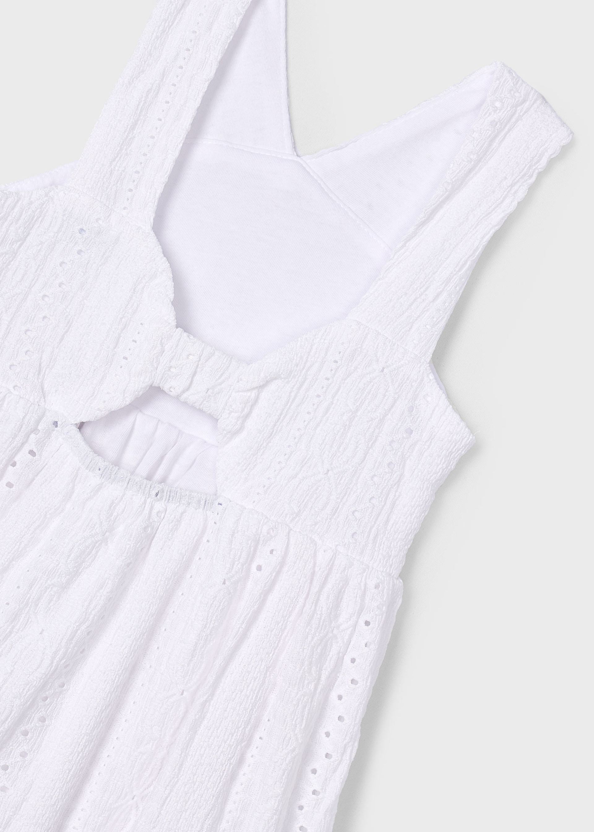 Vestido tejido estructura niña Vestido tejido estructura niña