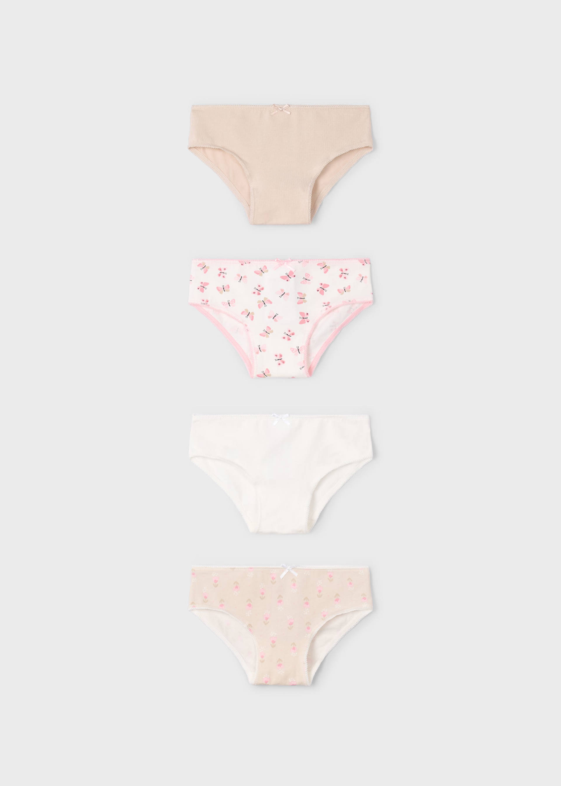Set 4 braguitas niña