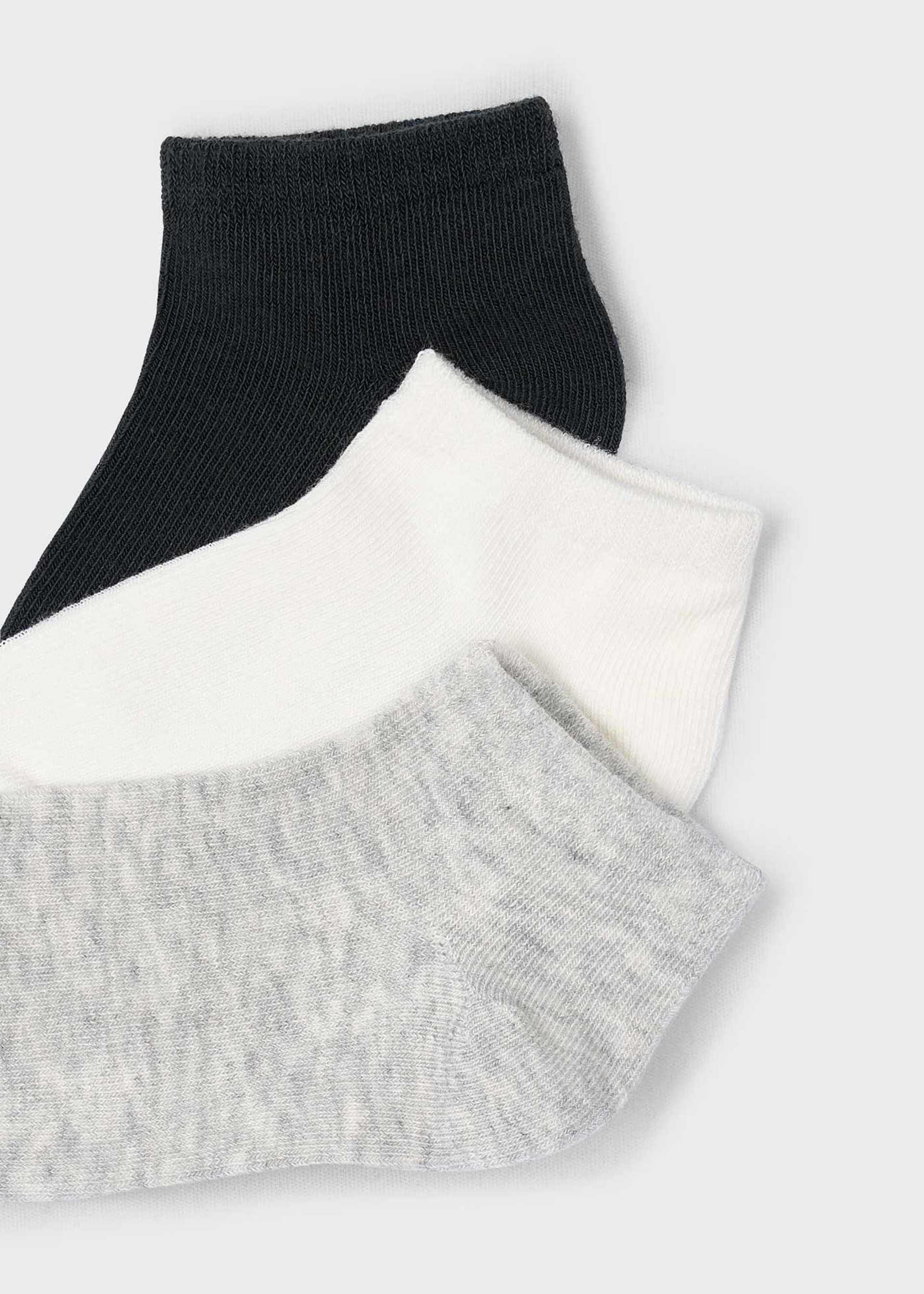 3er Set Socken unifarben Jungen