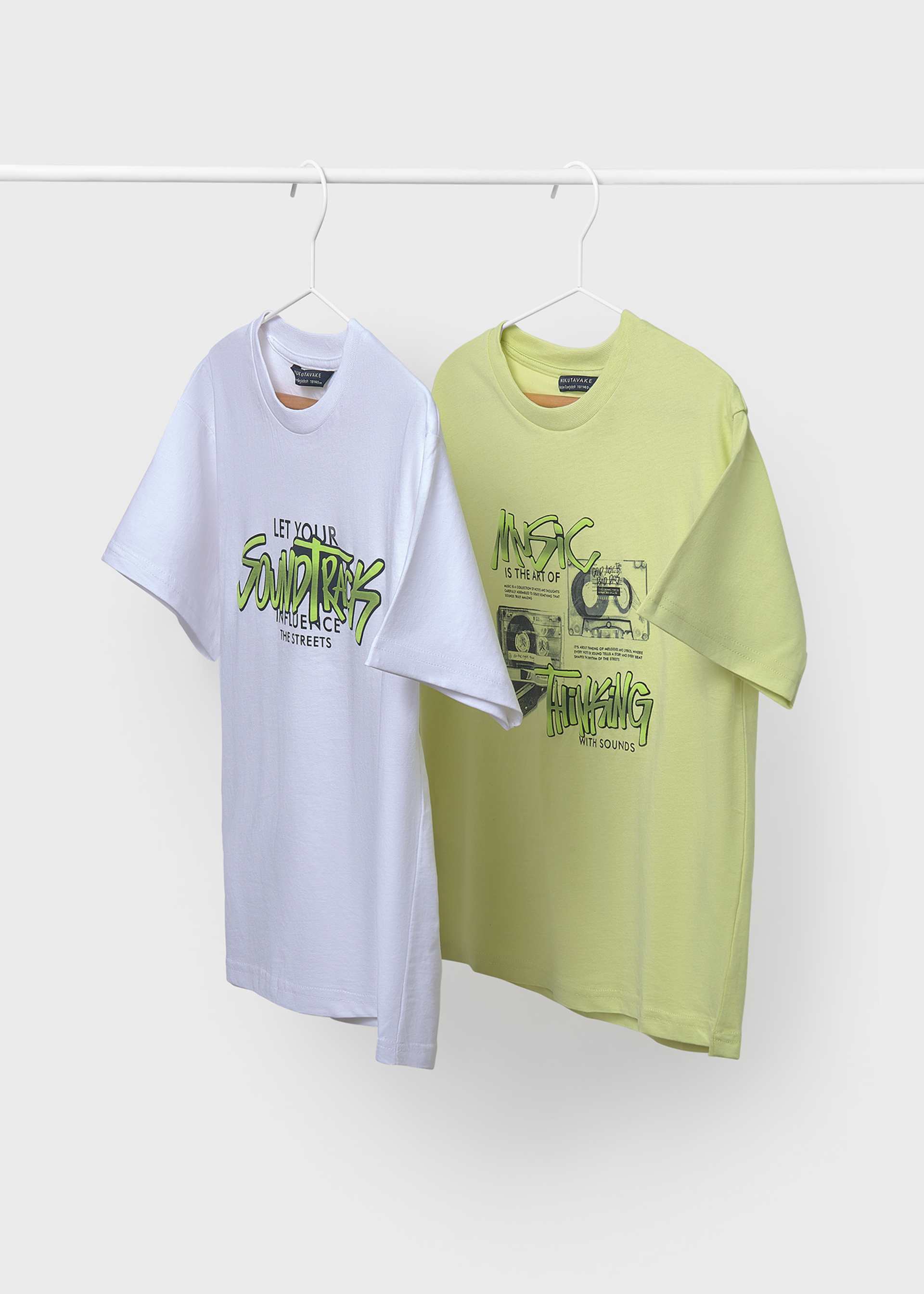 Set 2 t-shirts graffiti garçon Set 2 t-shirts graffiti garçon