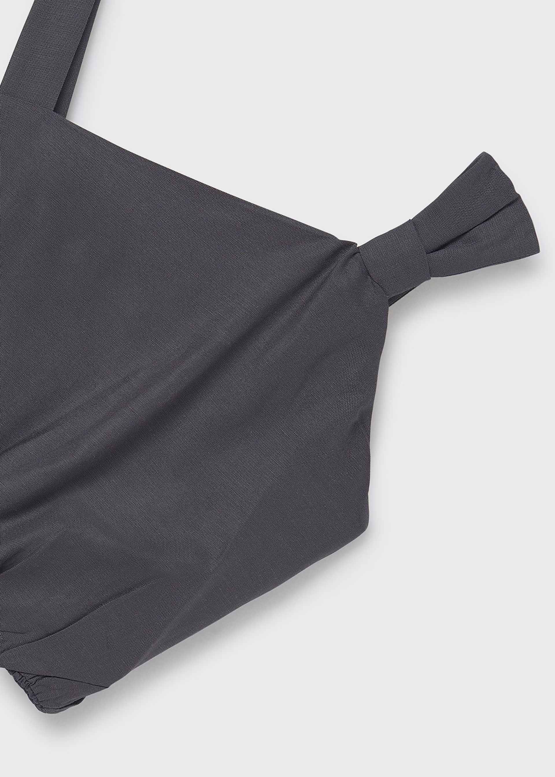 Top asymétrique à nœud fille