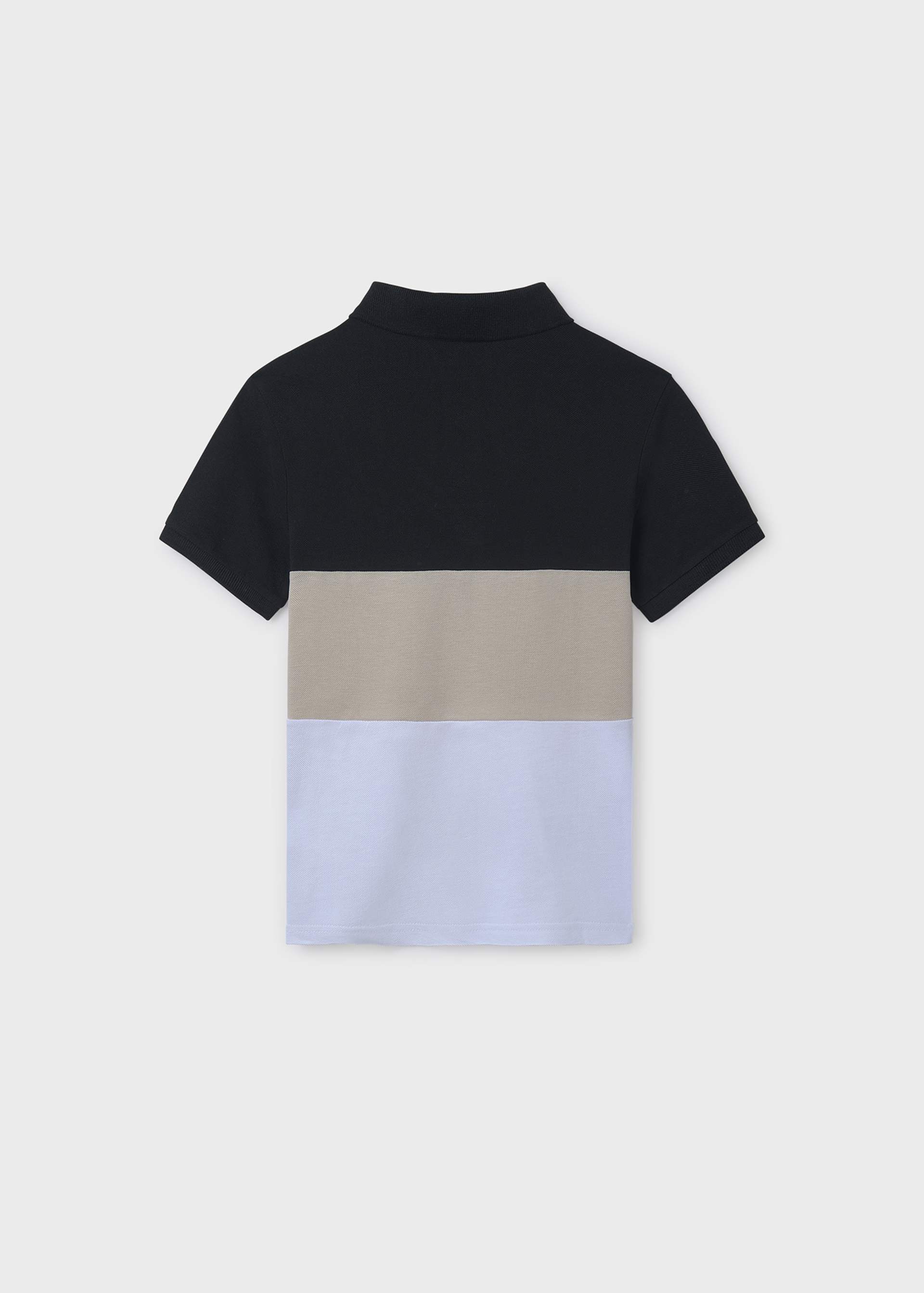 Boy block colour polo shirt Boy block colour polo shirt