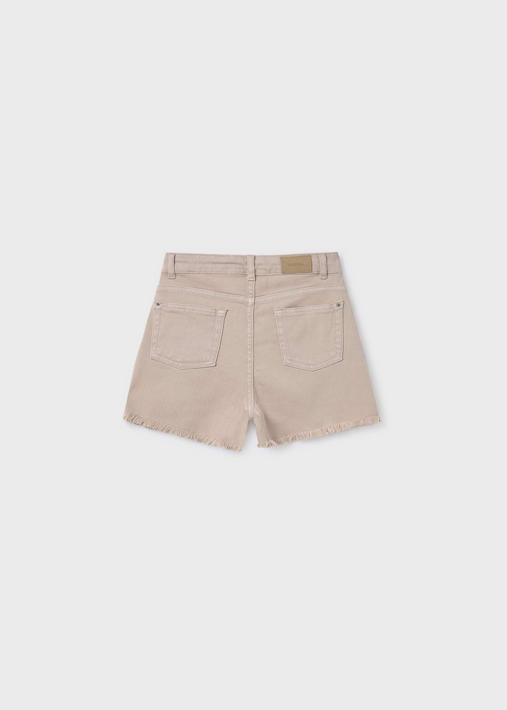 Girl basic twill shorts Girl basic twill shorts