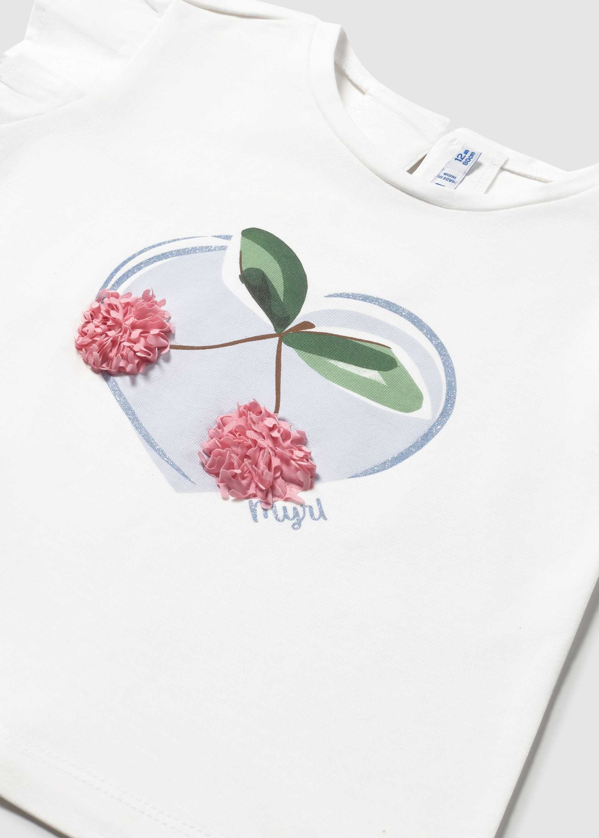 Playera manga holán bebé Playera manga holán bebé