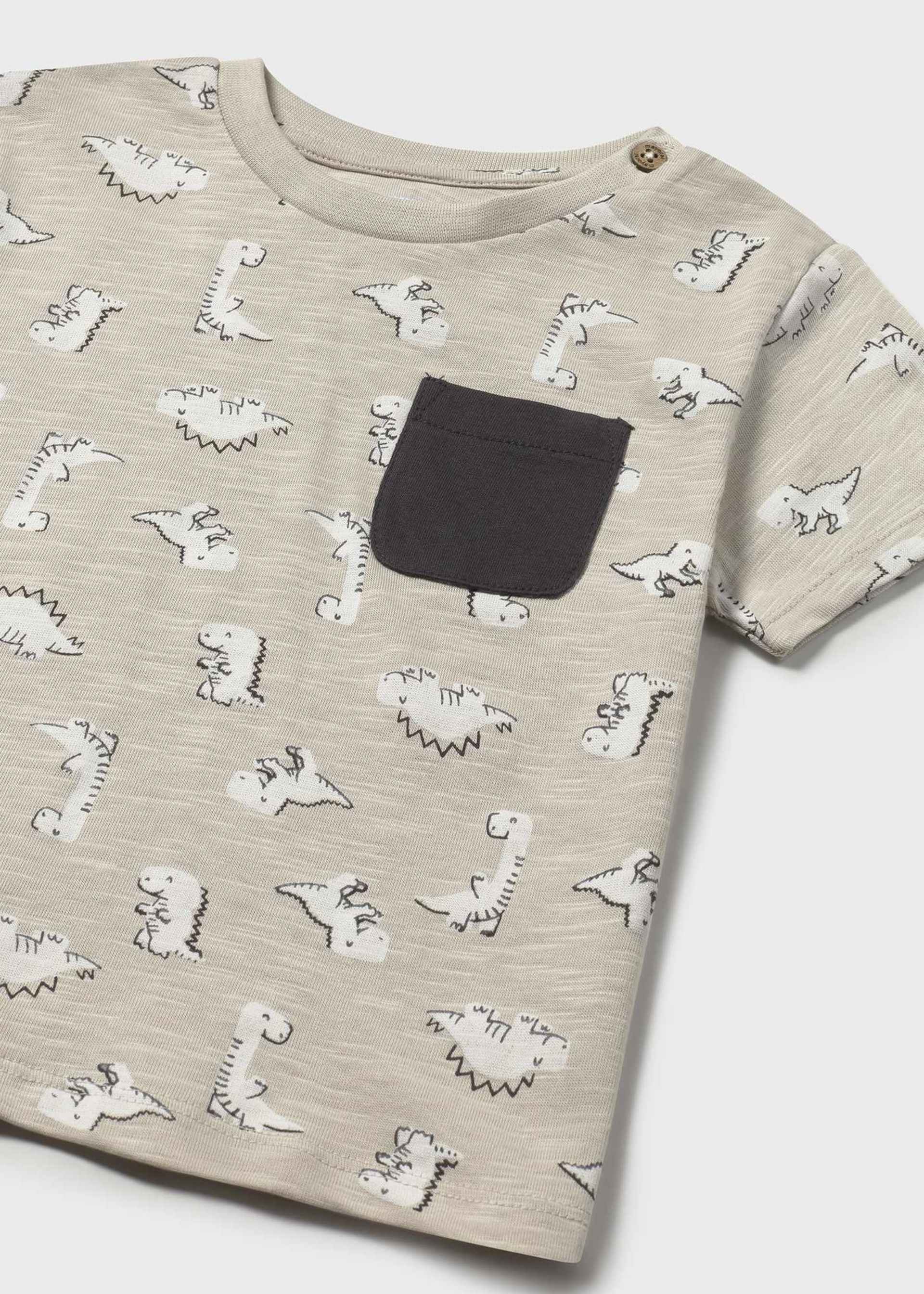 Baby print t-shirt with pocket Baby print t-shirt with pocket